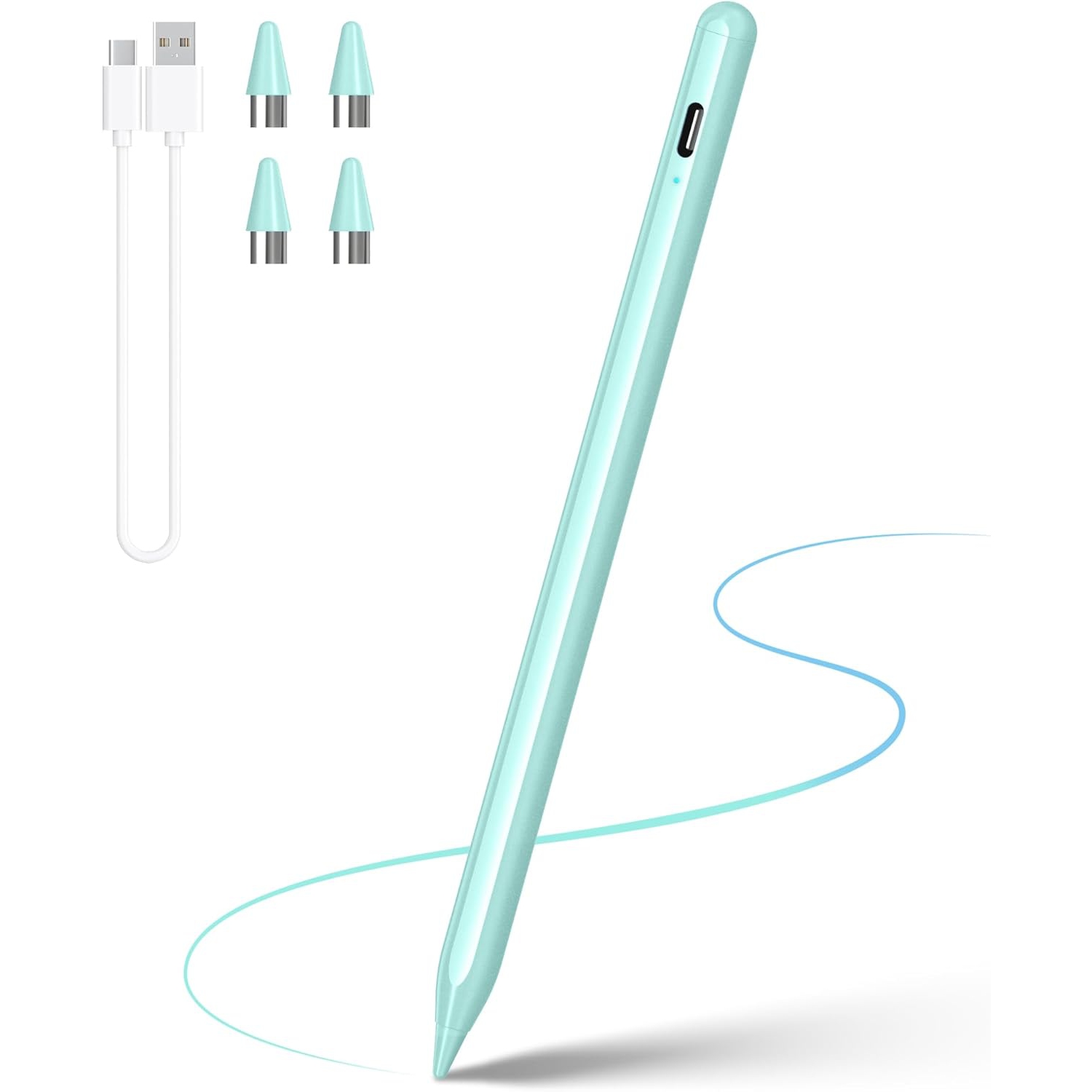 Stylet Box Pro Dinow - Compatible IOS/Android Avec Embouts De Rechange Stylet Tactile Universel