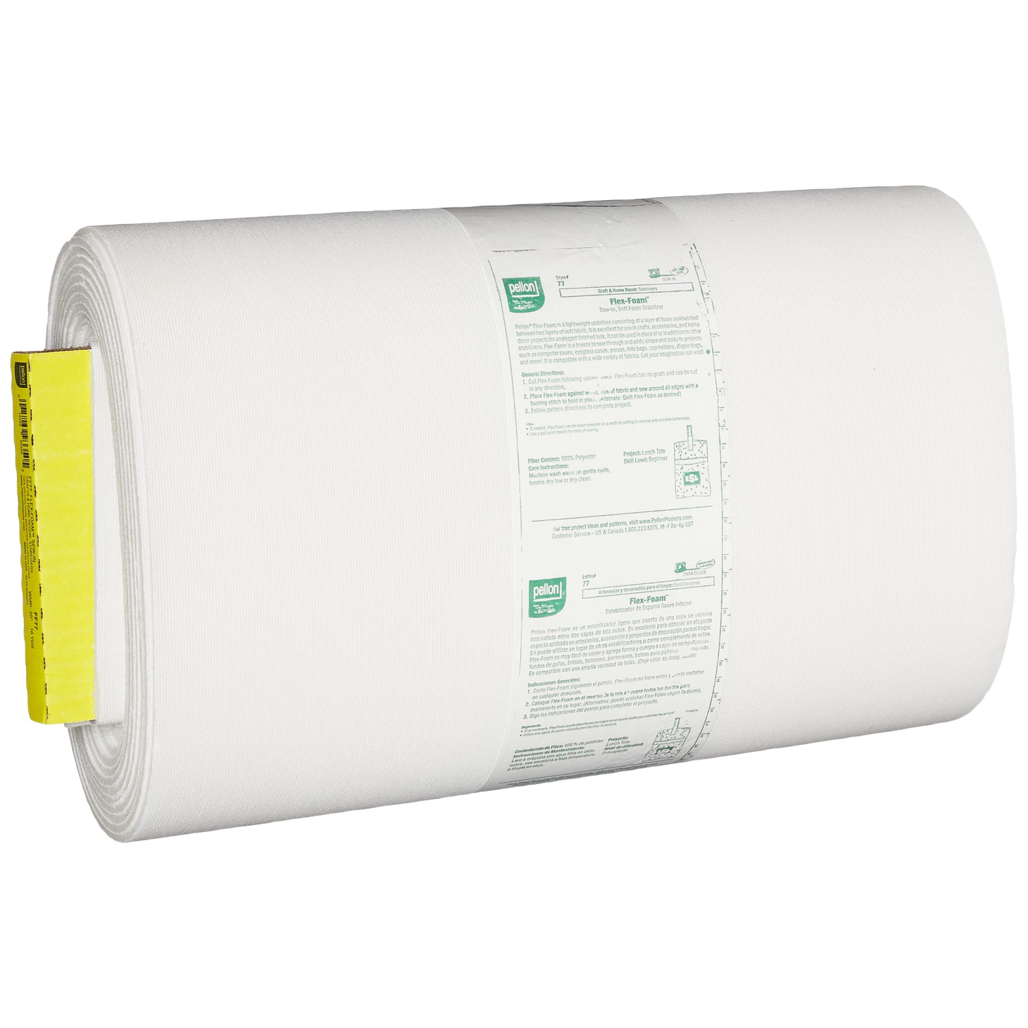 Pellon Flex Foam 20"x10yd Nat