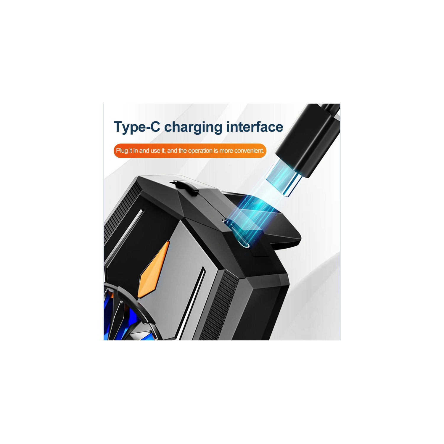 Refroidisseur de téléphone portable Radiateur de téléphone de refroidissement Plaque de refroidissement de cellulaire Gamer de Shark pour ventilateur