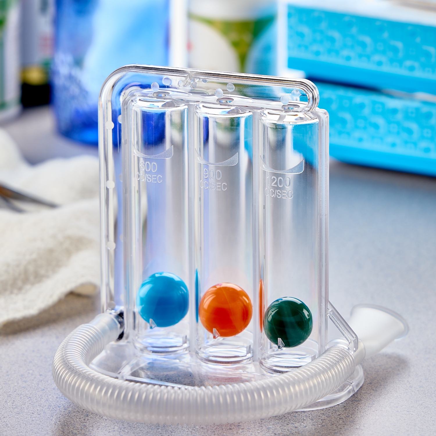 MEDca Deep Breathing Exerciser - Breath Exercise Measurement System