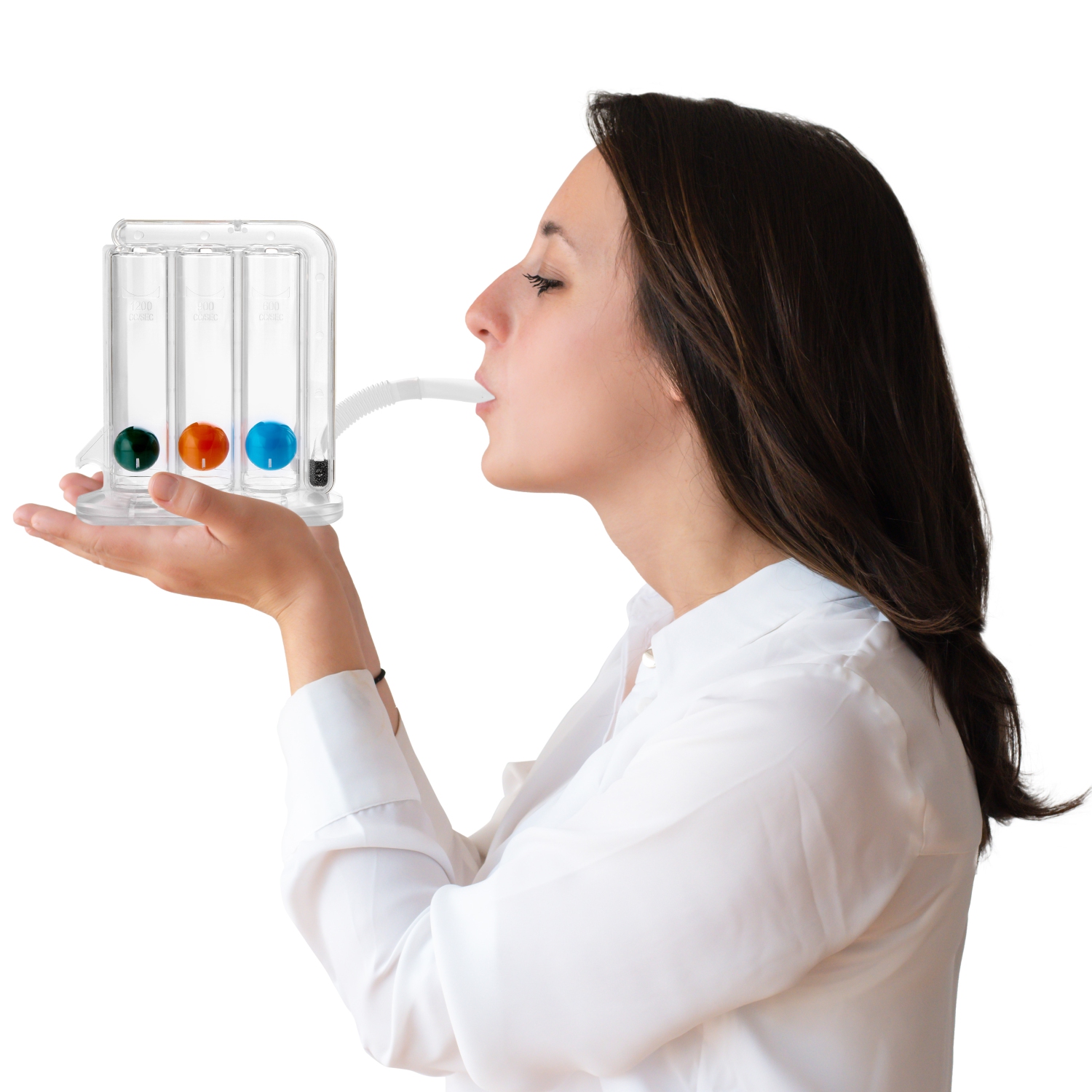 MEDca Deep Breathing Exerciser - Breath Exercise Measurement System