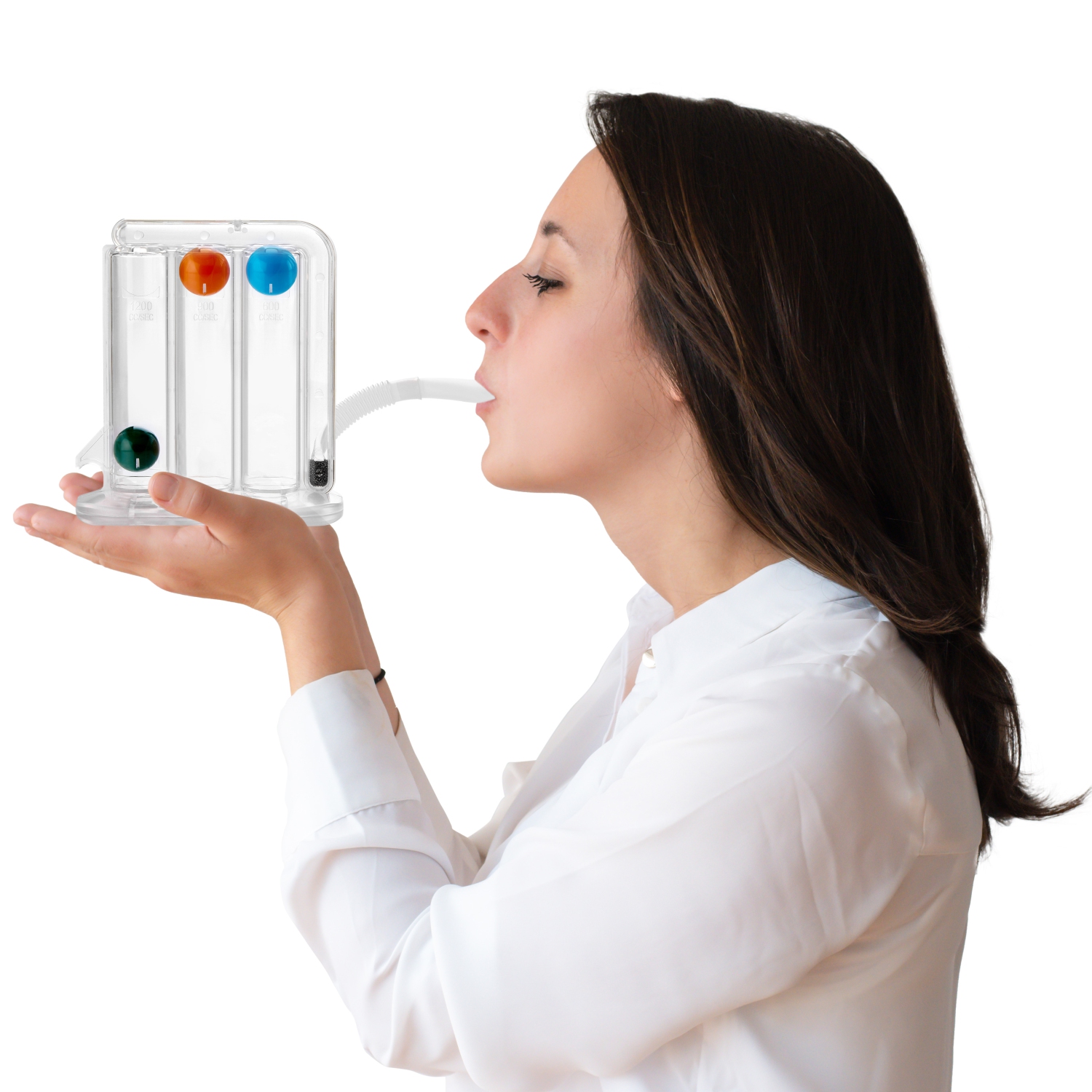 MEDca Deep Breathing Exerciser - Breath Exercise Measurement System