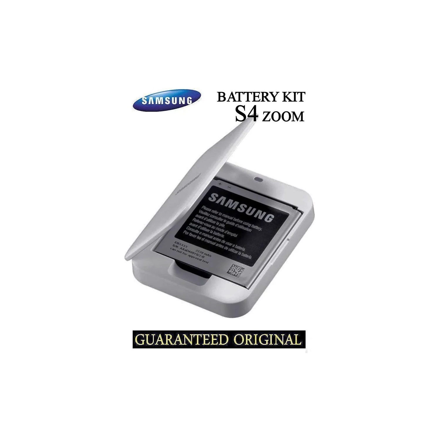 Samsung Galaxy S4 Zoom Extra Battery Kit - White
