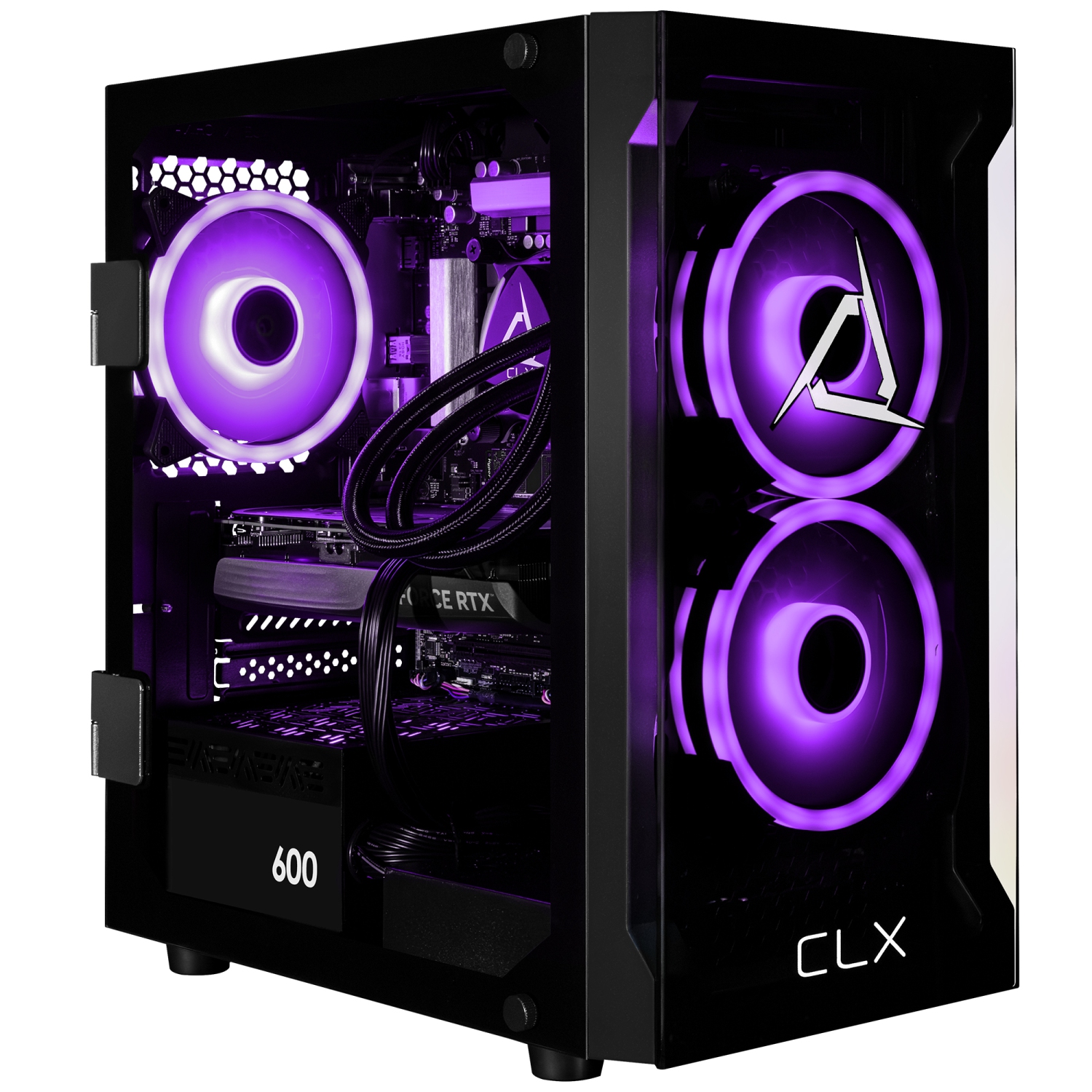 CLX SET Gaming PC - Liquid Cooled Intel Core i7 14700KF 3.4GHz 20-Core CPU, 32GB DDR5 Memory, RTX 4060 Ti 16GB GDDR6 Graphics, 1TB SSD, 4TB HDD,