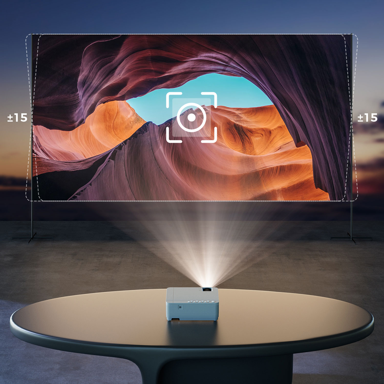 Vankyo Leisure 470 Pro 1080p HD LED Home Theatre Mini Projector