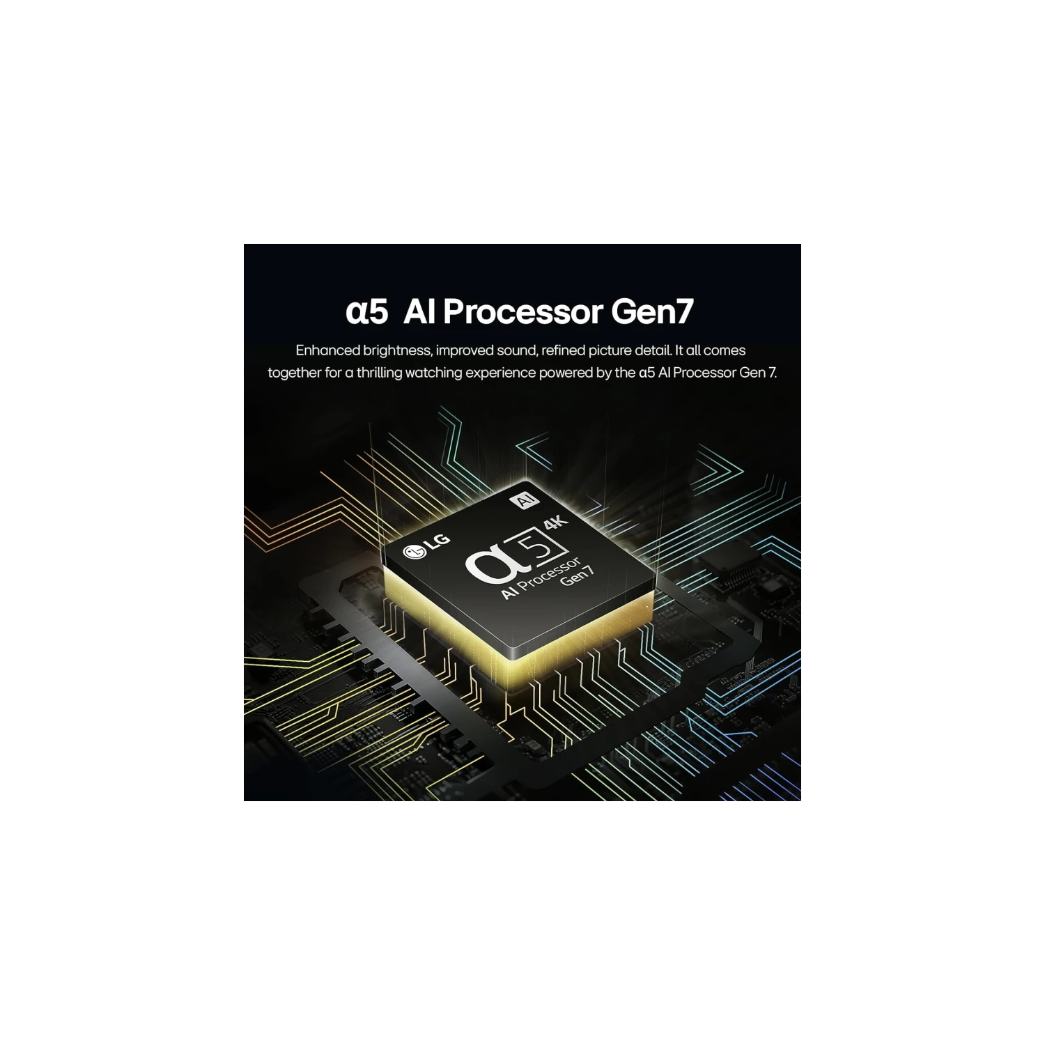 LG 65-Inch UT7000 4K Smart TV - α5 AI Processor, HDR10, Alexa Ready, WebOS 24, Bluetooth