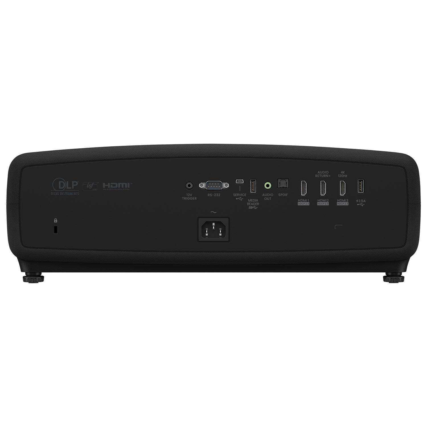 Projecteur de cinéma maison intelligent DEL Ultra HD 4K W2720i de BenQ avec image IA