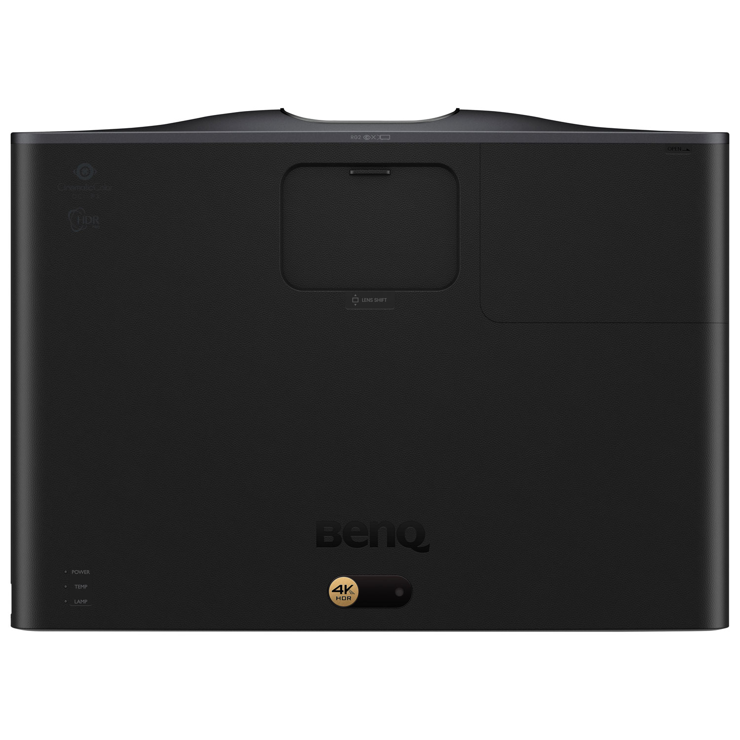 Projecteur de cinéma maison intelligent DEL Ultra HD 4K W2720i de BenQ avec image IA