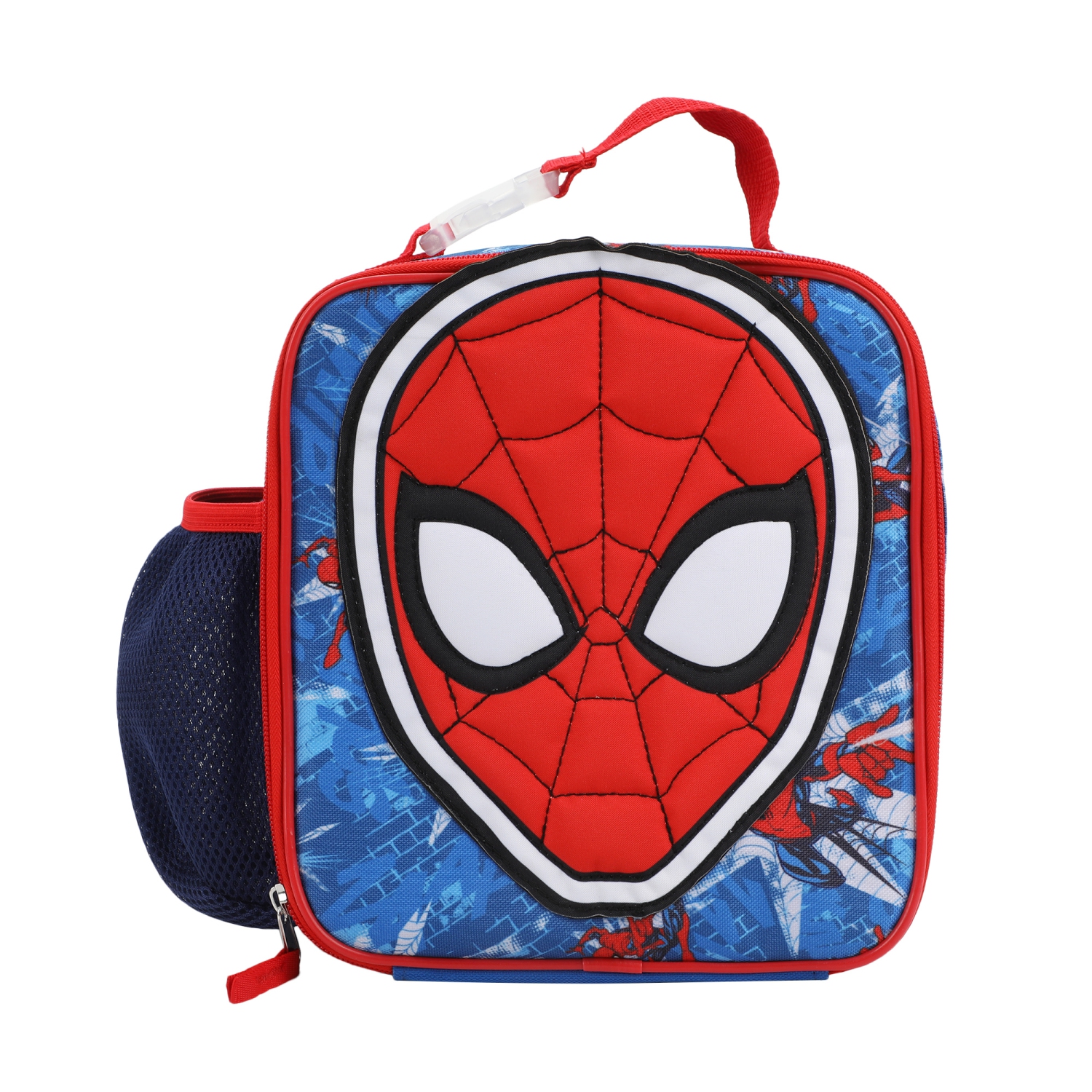 Spider-Man Kids 4 Piece Insulated Lunch Bag Set