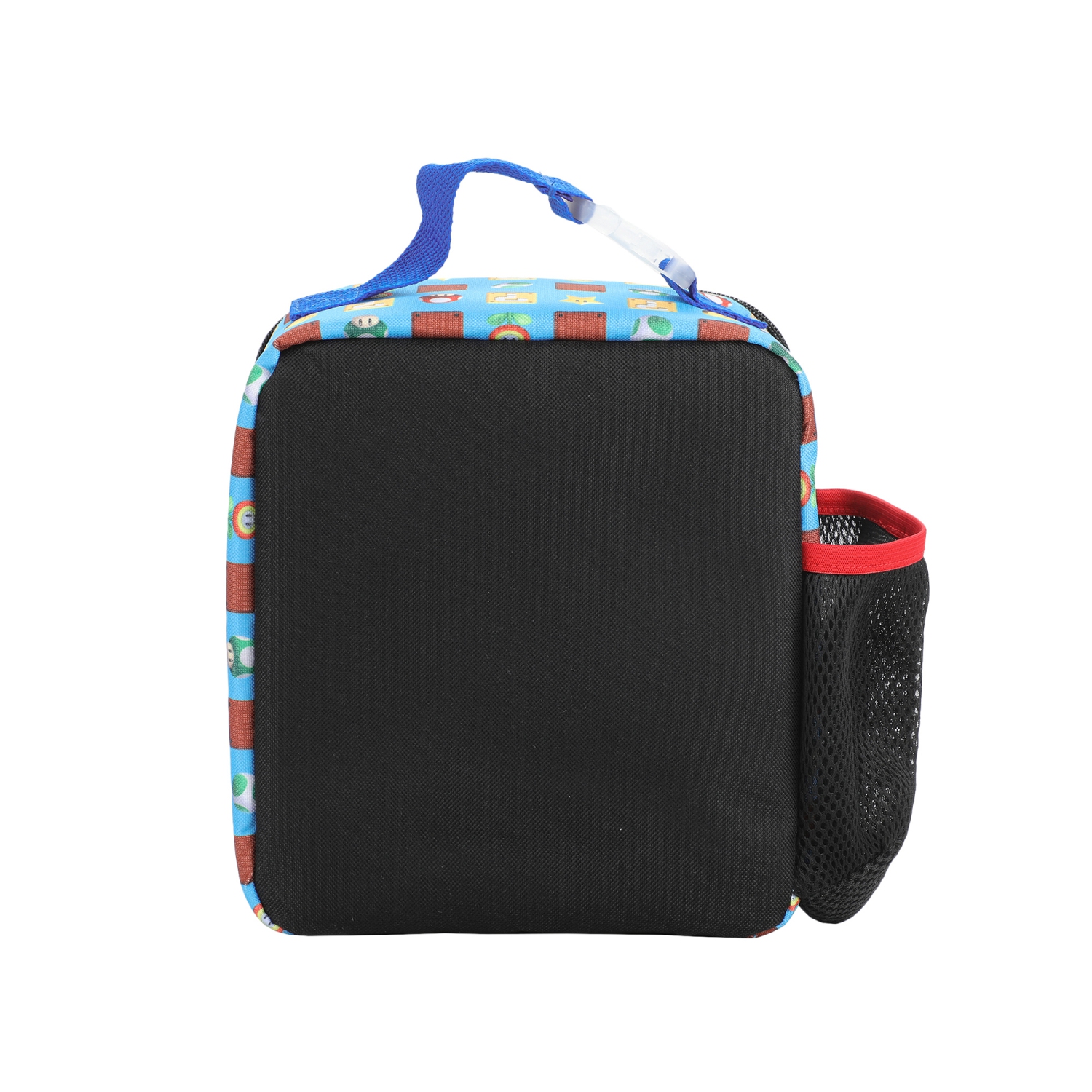 Ensemble 4 pièces avec sac-repas et bouteille d'eau pour enfants Group Shot de Super Mario Bros