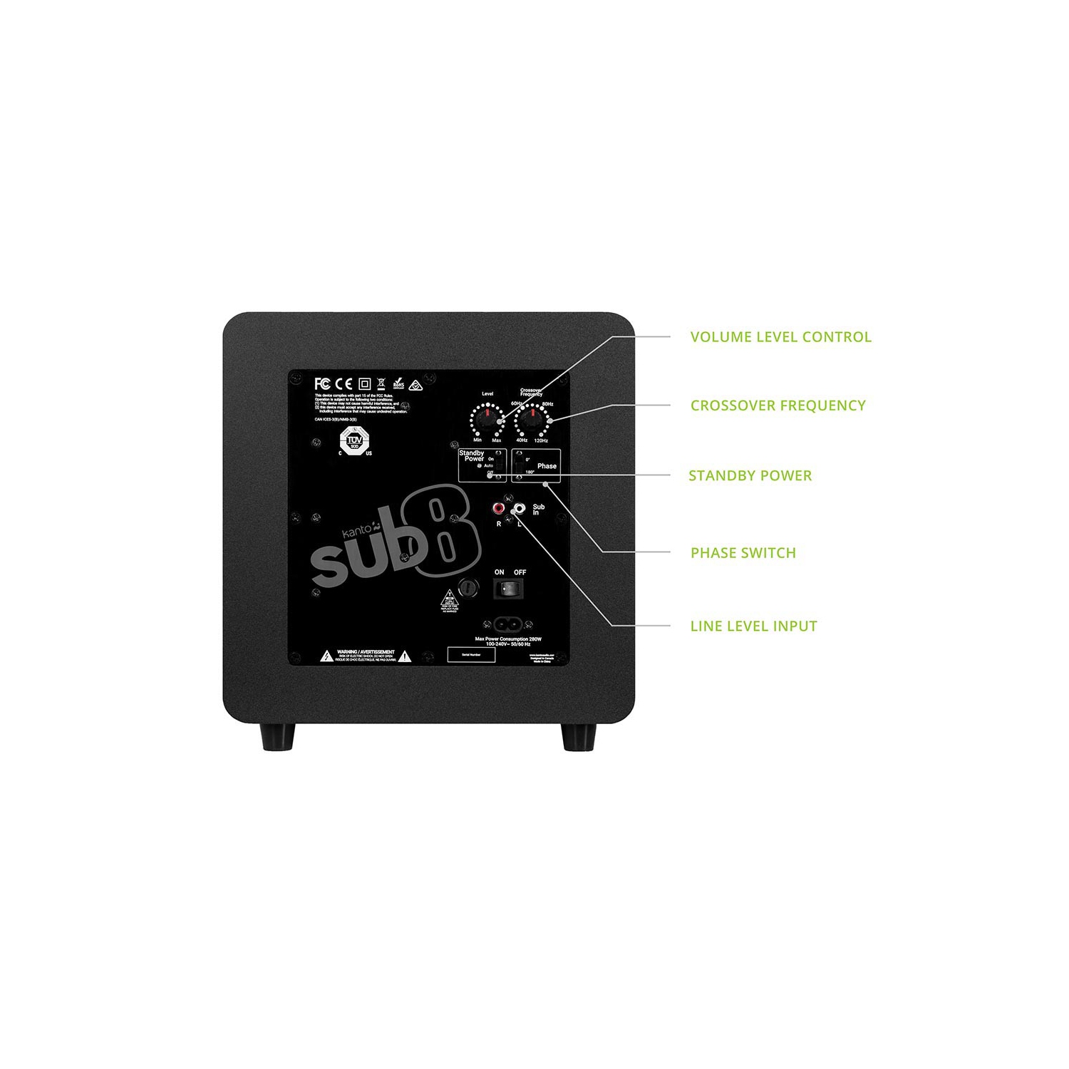 Récepteur eARC 8K 7,2 canaux d'Onkyo | Haut-parleurs Kanto | Système cinéma maison 5,1 canaux avec support de haut-parleur central et câble de