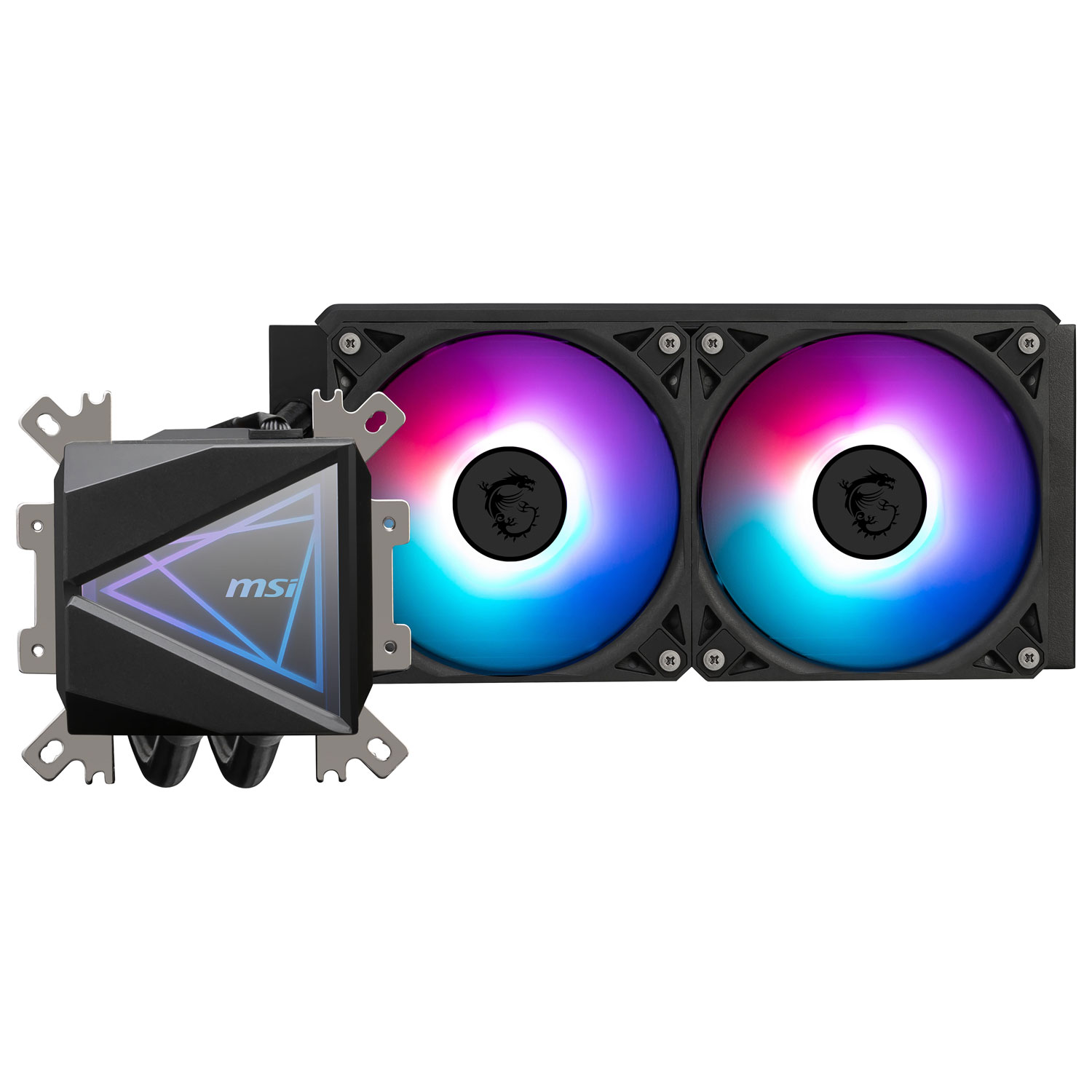 Système de refroidissement liquide 120 mm MAG CoreLiquid I240 de MSI - Noir