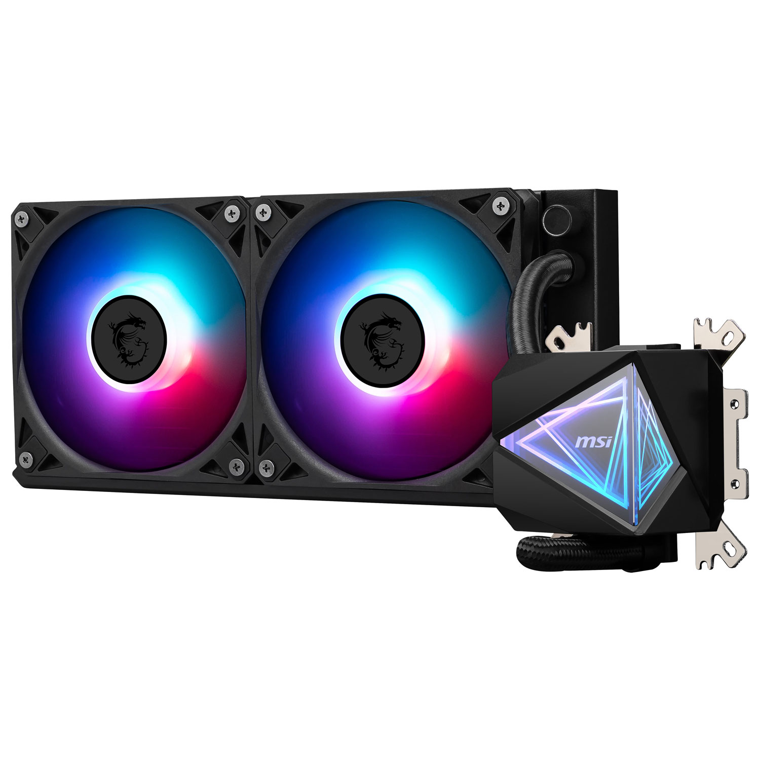 Système de refroidissement liquide 120 mm MAG CoreLiquid I240 de MSI - Noir