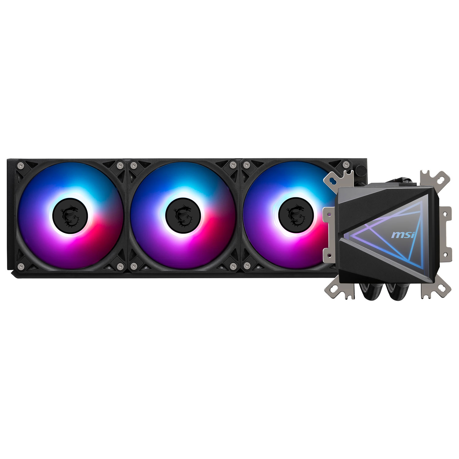 Système de refroidissement liquide 120 mm MAG CoreLiquid I360 de MSI - Noir