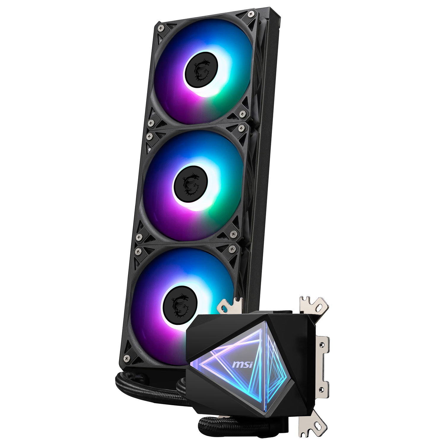 Système de refroidissement liquide 120 mm MAG CoreLiquid I360 de MSI - Noir