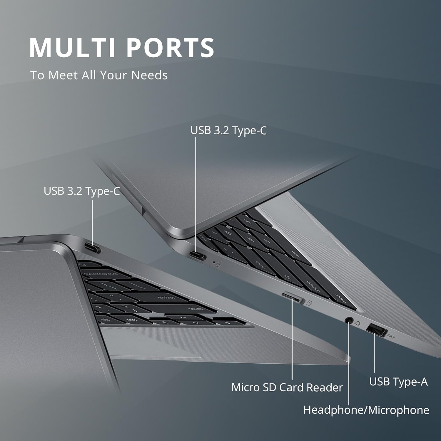 Open Box - ASUS Chromebook C223 11.6" HD Laptop for Business & Students, Intel Celeron N3350, 32GB eMMC, 4GB RAM, Intel HD Graphics, 720P Camera,