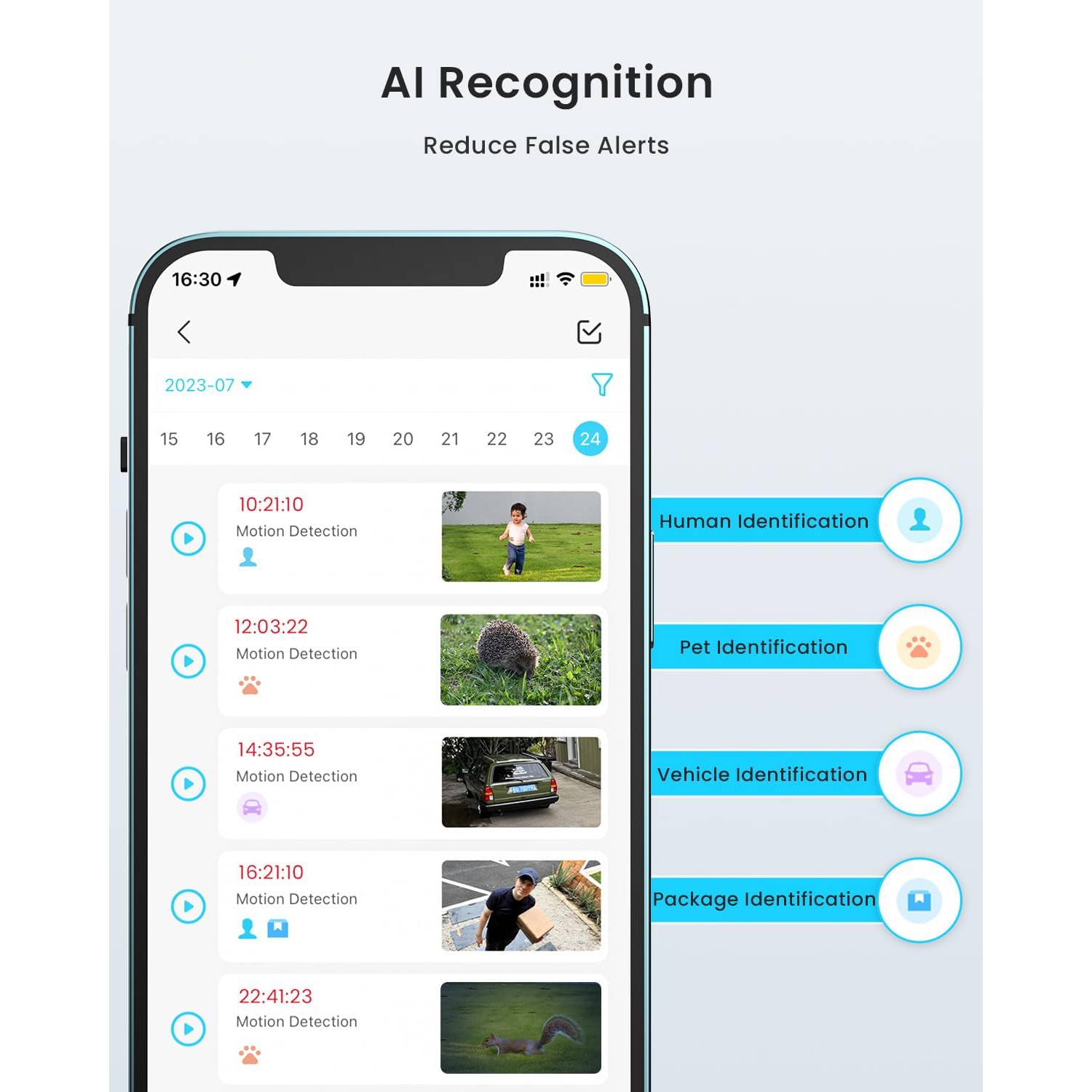 ieGeek Security Cameras Wireless Outdoor - Smart 2K Battery Powered WiFi Camera System, Indoor Video Cam with Color Night Vision, 2 Way Audio, Motion