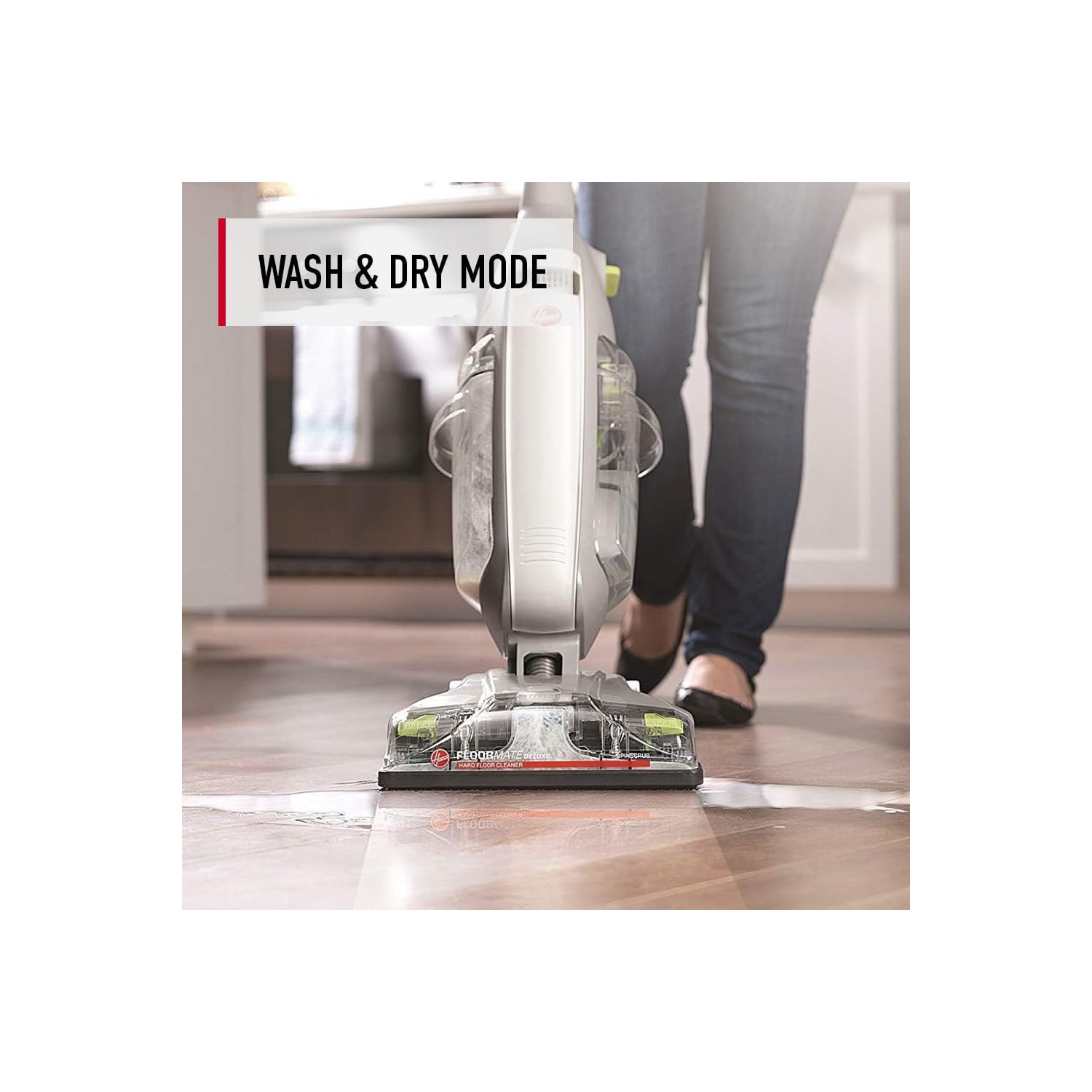 Hoover FloorMate Deluxe Hard Floor Cleaner Machine Wet Dry Vacuum FH40160PC Silver Best Buy Canada