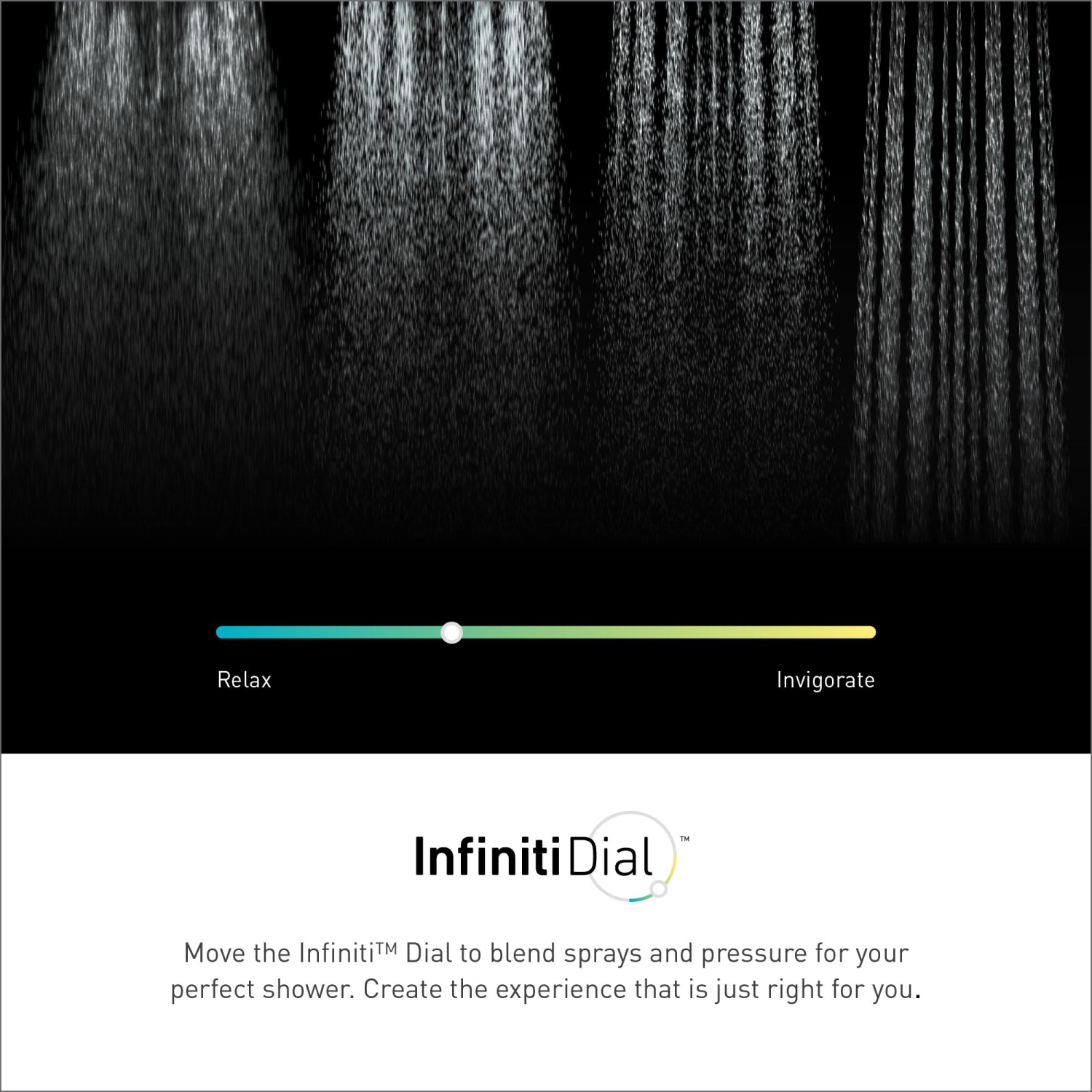 Douche à main Verso résistante aux taches en nickel brossé avec cadran Infiniti, système d'accueil Magnetix et tuyau de 60&nbsp;po, 220C2SRN