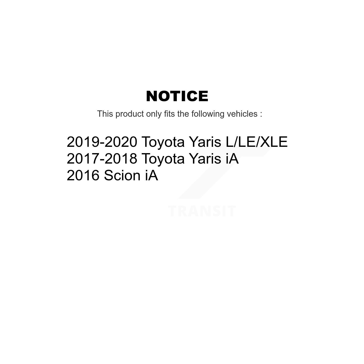 Disques de frein avant arrière Semi-métalliques Plaquettes et tambour pour Toyota Yaris IA Scion K8F-104341