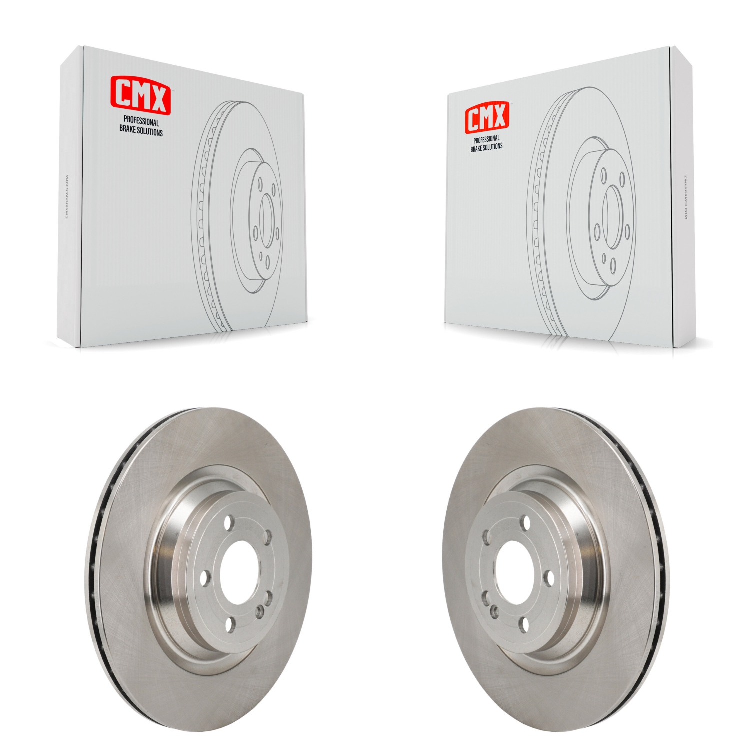 Rear Disc Brake Rotor Pair For Mercedes-Benz GLE450 GLE350 GLS450 GLE53 AMG GLS580 GLE63 S K8-102660