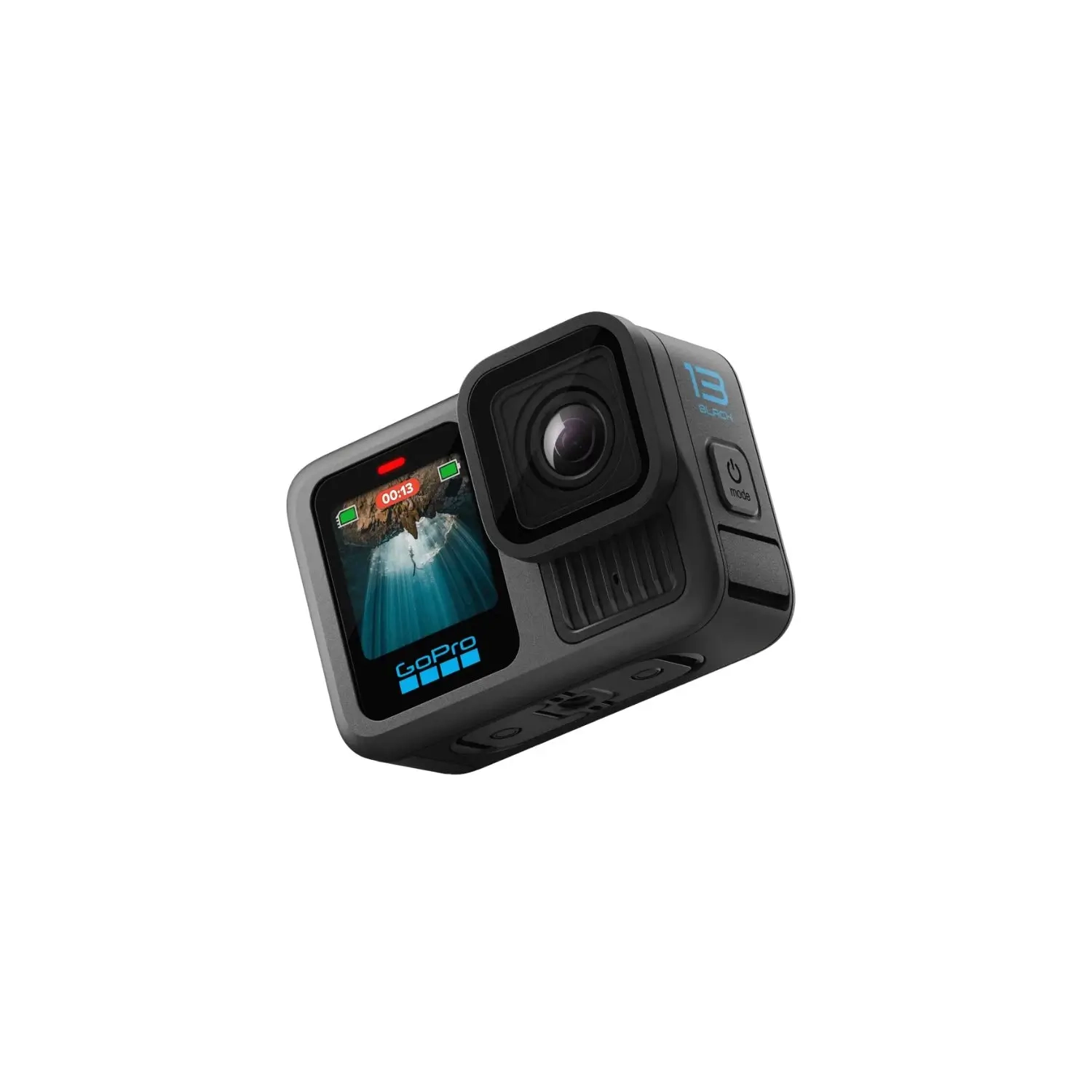 GoPro HERO13 Black – Ensemble essentiel&nbsp;: GoPro HERO 13 Black avec 2 batterie supplémentaire, étui compact et carte SD de 128&nbsp;Go