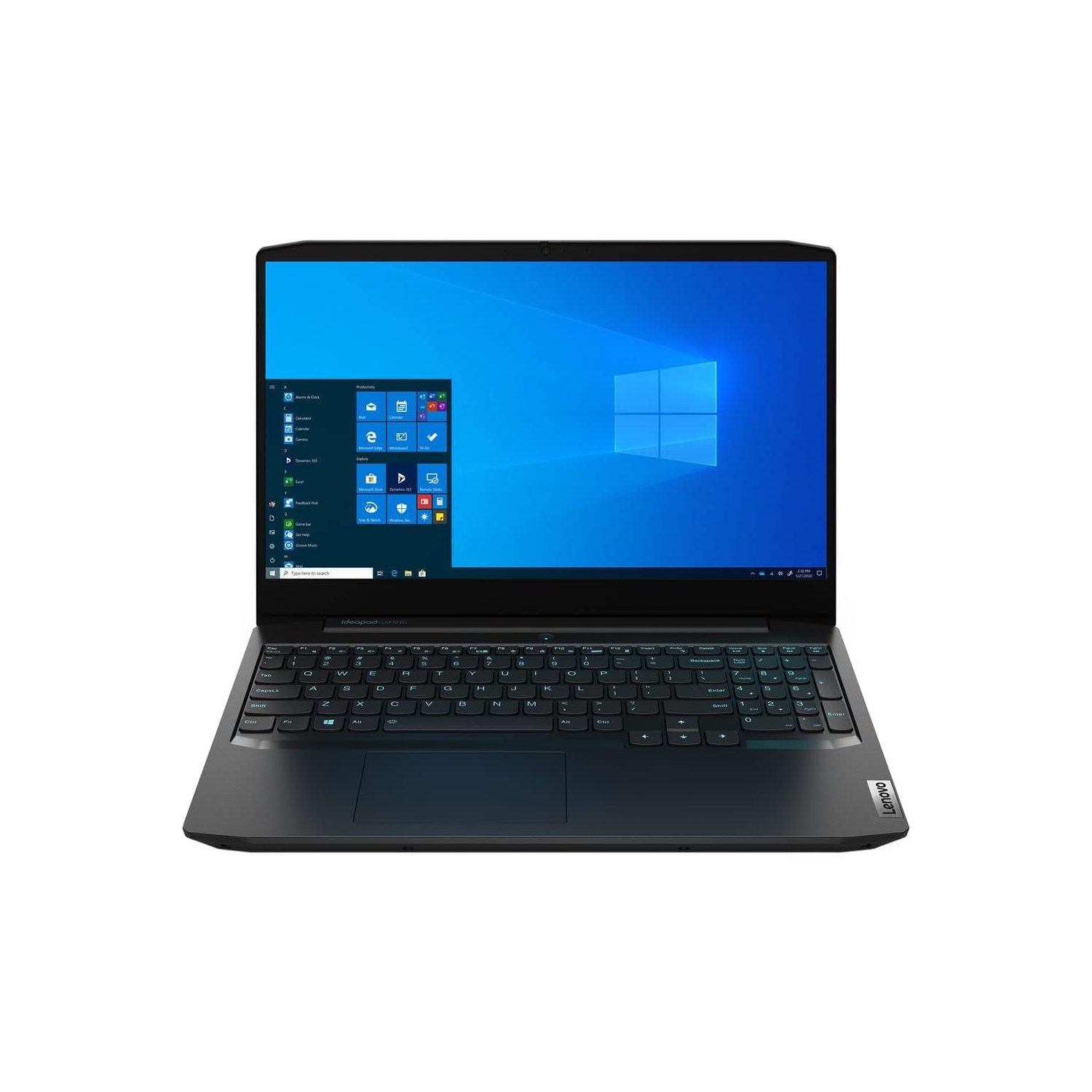 Refurbished (Good) Lenovo Ideapad Gaming 15.6" Laptop (Intel Core i5-10300H, 8GB RAM, 256GB SSD + 1TB HDD, Windows 10, NVIDIA GeForce GTX 1650) - 81Y4001WUS