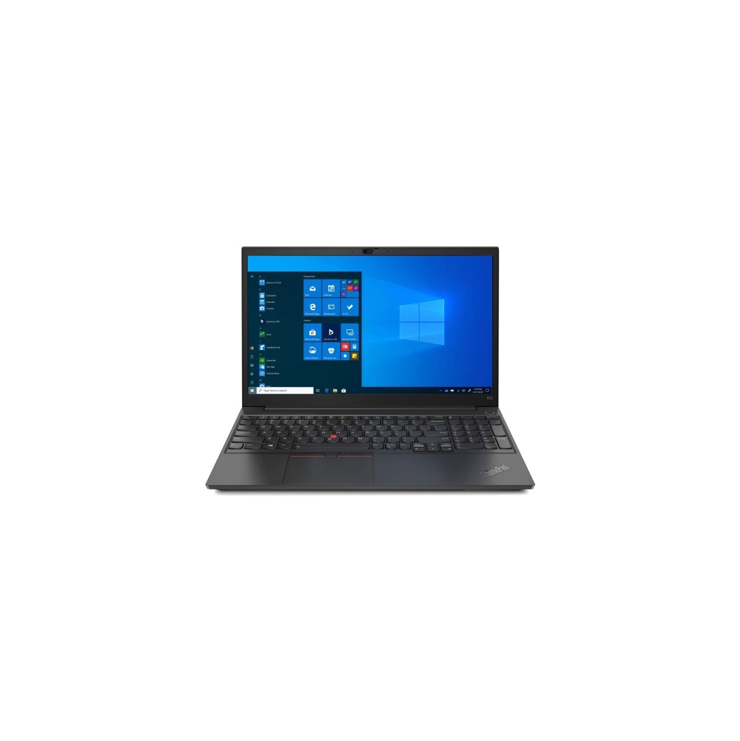 Refurbished (Good) Lenovo Thinkpad E15 Gen 2 15.6" Laptop (Intel Core i5-1135G7, 8GB RAM, 256GB SSD, Windows 10 Pro) - Black (20TD0017US)