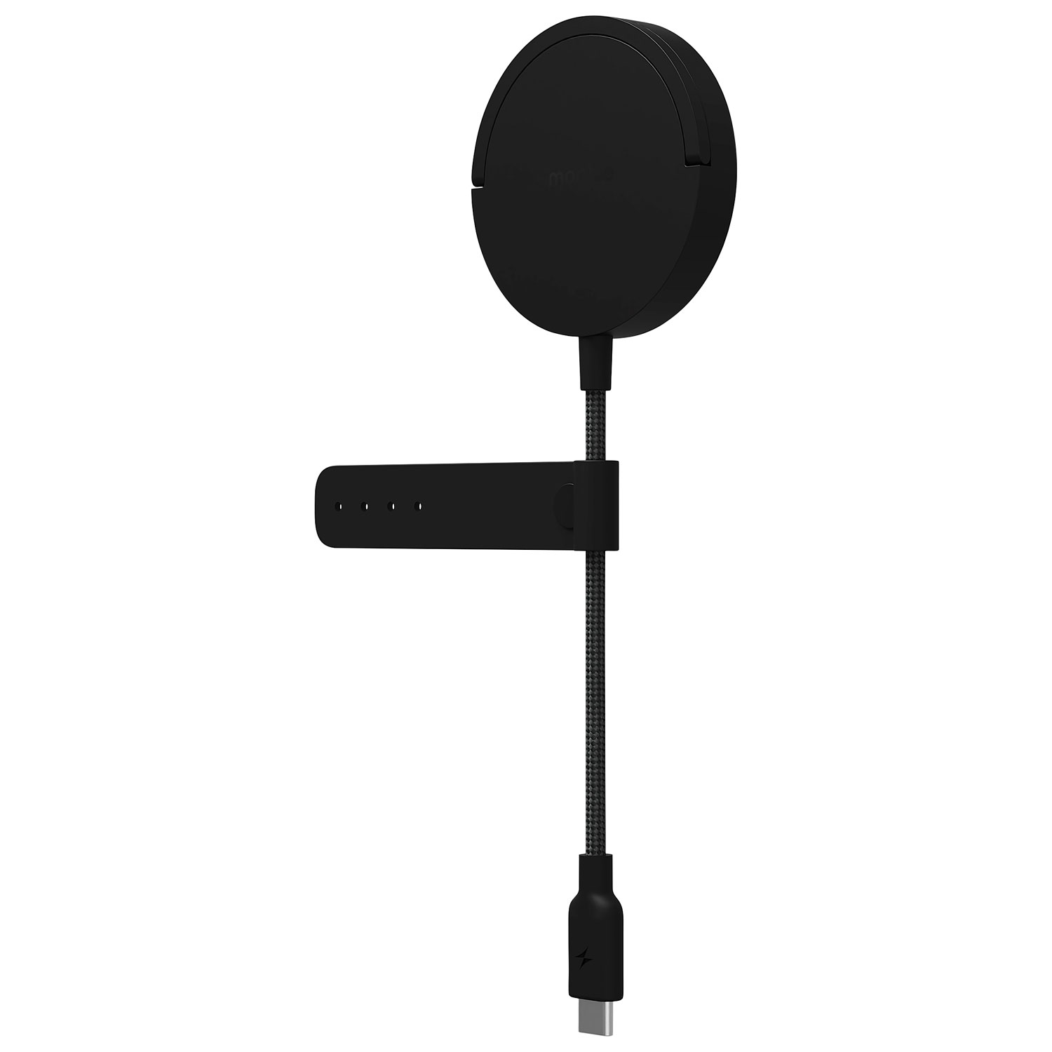 Tapis de chargement magnétique sans fil Qi2 de 15 W de Mophie - Noir