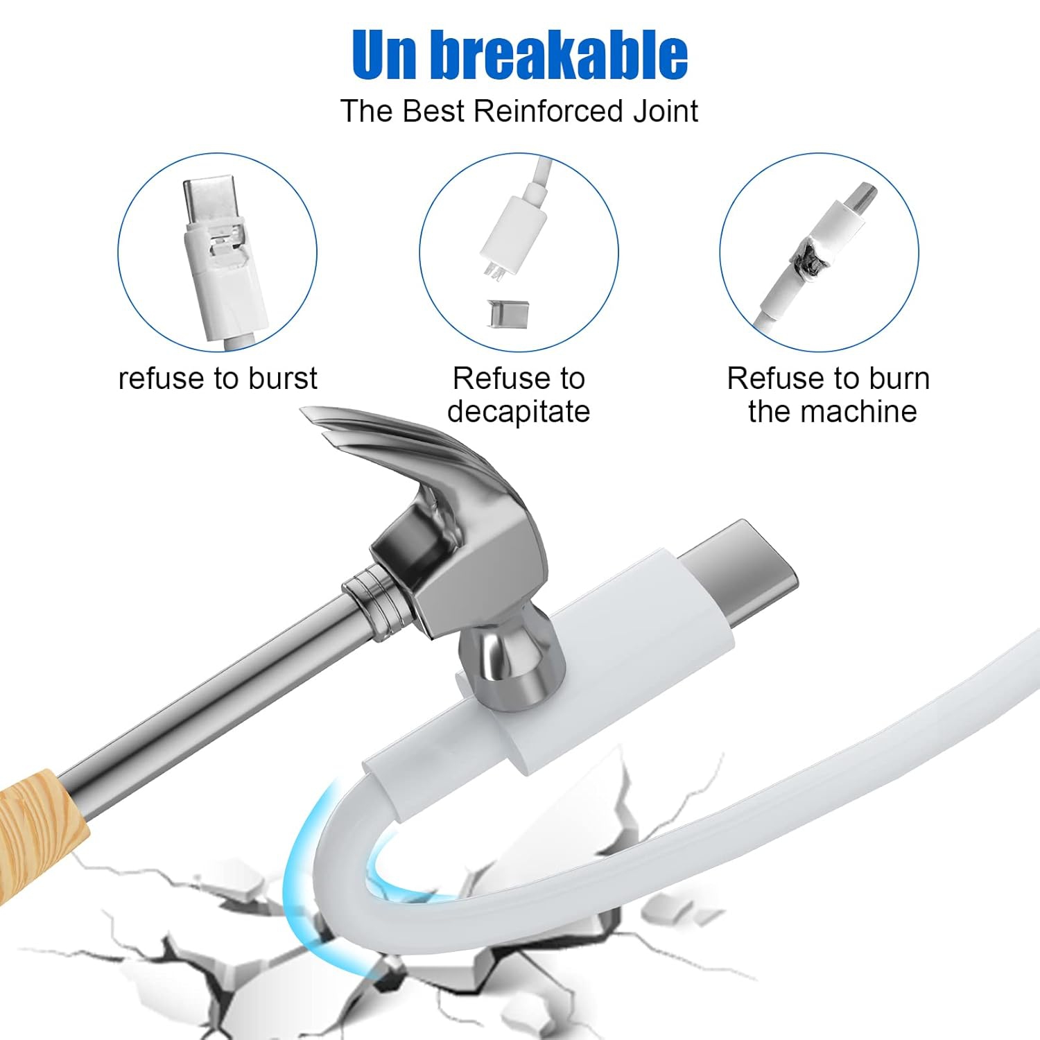 Câble de chargement USB-C à USB-C; Câble 60 W-C de 3 pi; Paquet de 3; Recharge rapide pour iPhone 15/MacBook Pro/Air; Piles rechargeables au