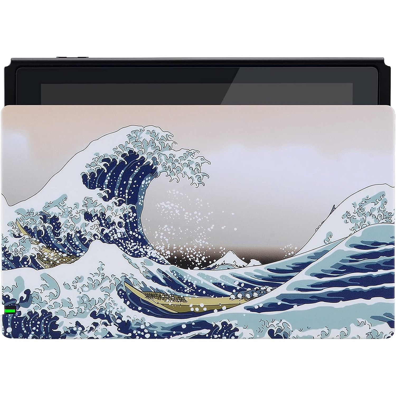 The Great Wave – Étui de protection personnalisé pour station de recharge Nintendo Switch, piles rechargeables antipoussière Ni-MH AAA pour Panasonic