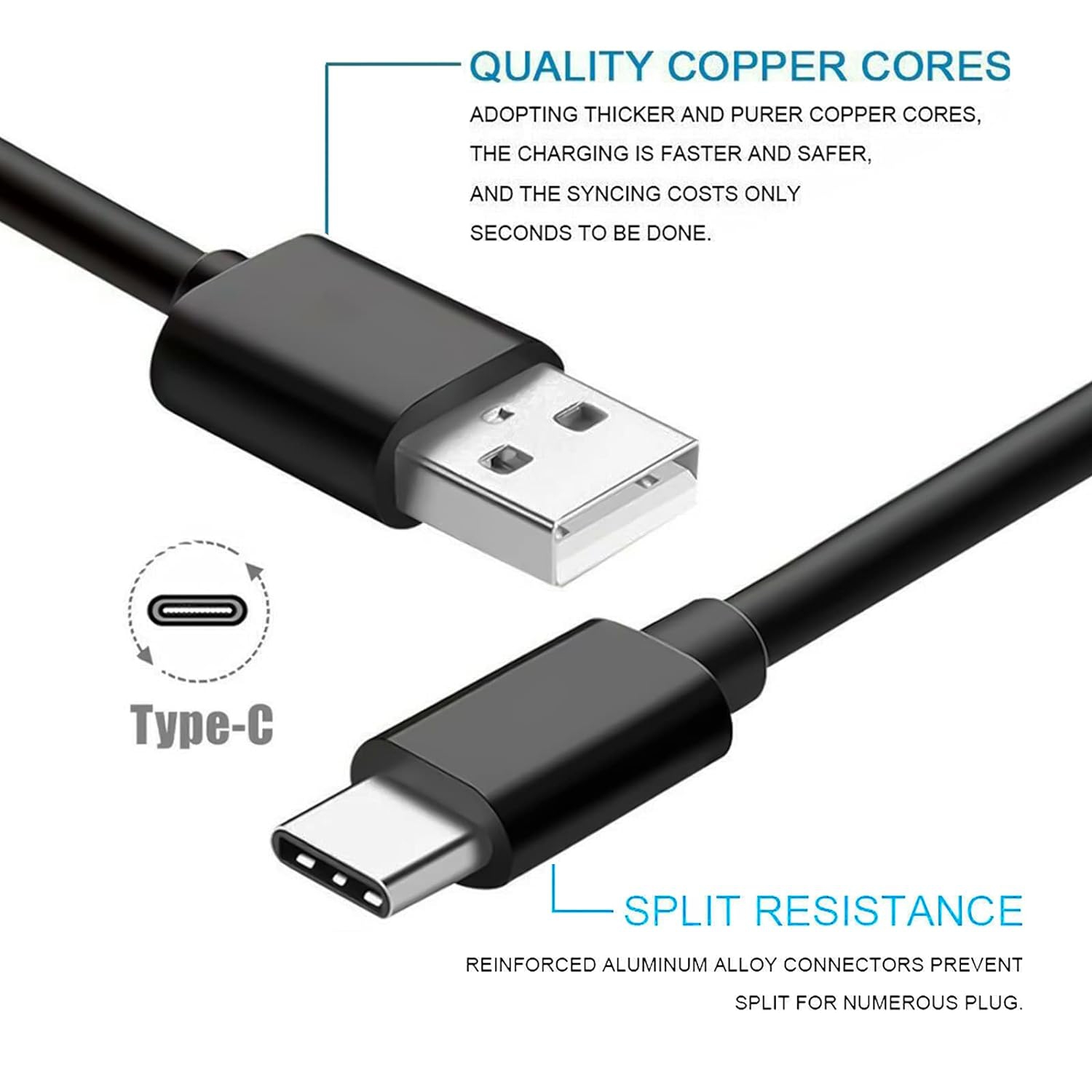 Chargeur USB de type C Câble de chargement Compatible avec Bushnell Phantom 2 Golf Range GPS , Bushnell Disc Jockey Batterie rechargeable Ni-MH AAA