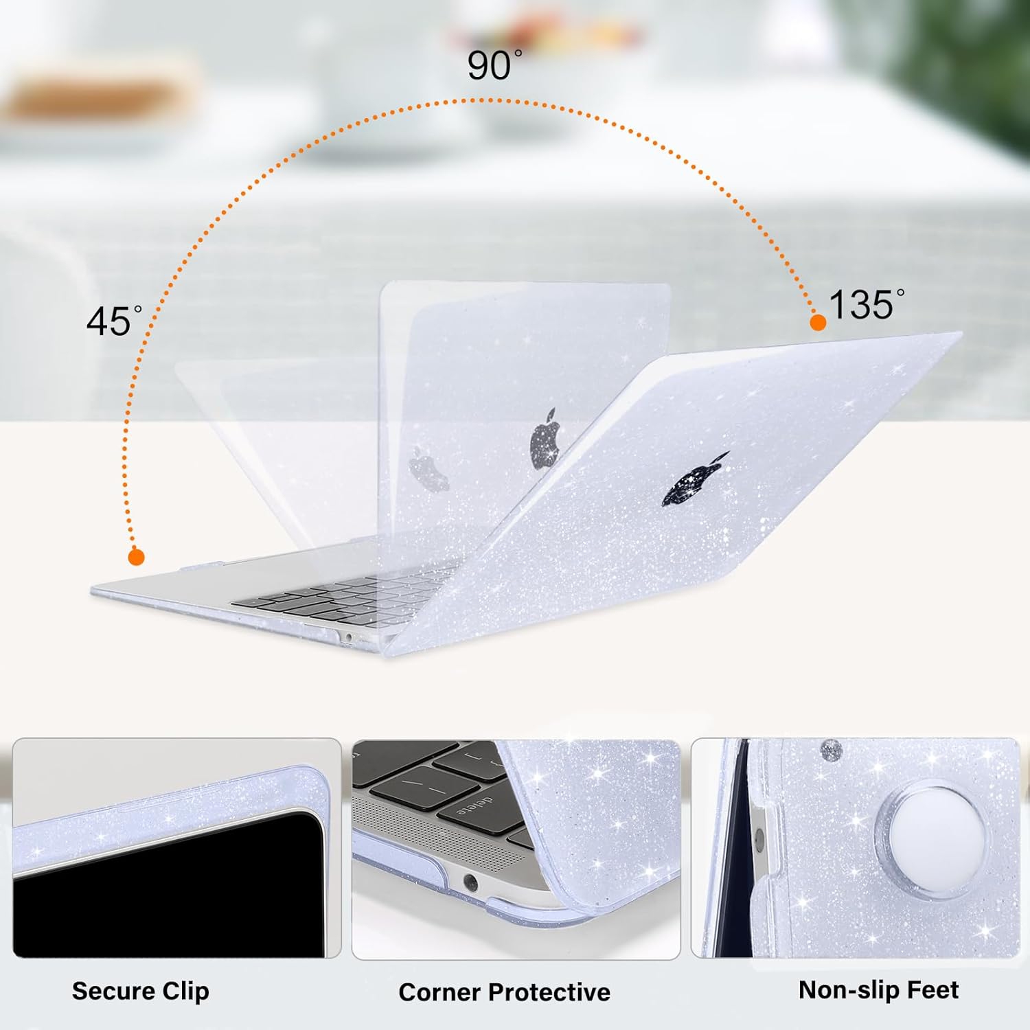 Compatible with MacBook Air 13 inch Case 2022 2021 2020 2019 2018 Release A2337 M1 A2179 A1932 Retina Display, Rechargeable Battery Batteries