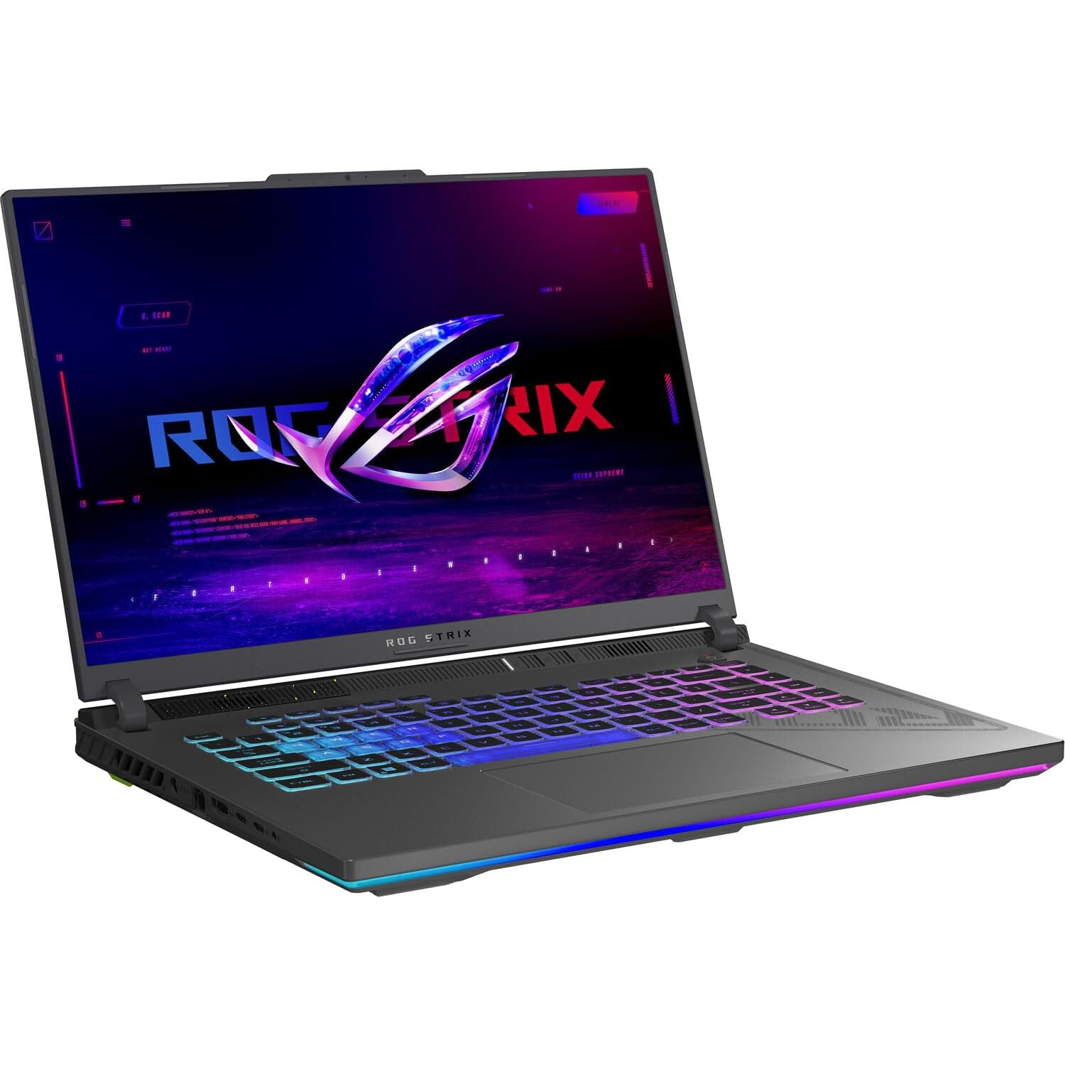 Refurbished ASUS ROG Strix G16 (2024) Gaming Laptop, 16” 165Hz WUXGA Display, NVIDIA GeForce RTX 4070, Intel Core i7-13650HX, 32GB DDR5 RAM, 1TB PCIe