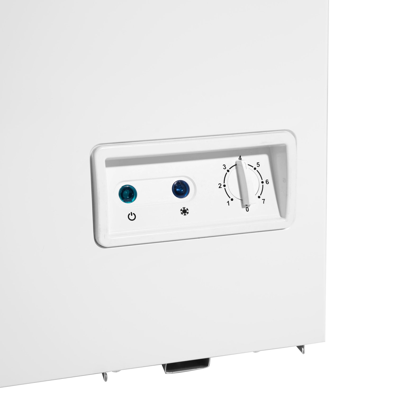 Réfrigérateur de 3,5 pi3 DCF035A5WDB de Danby avec Congélateur-coffre blanc