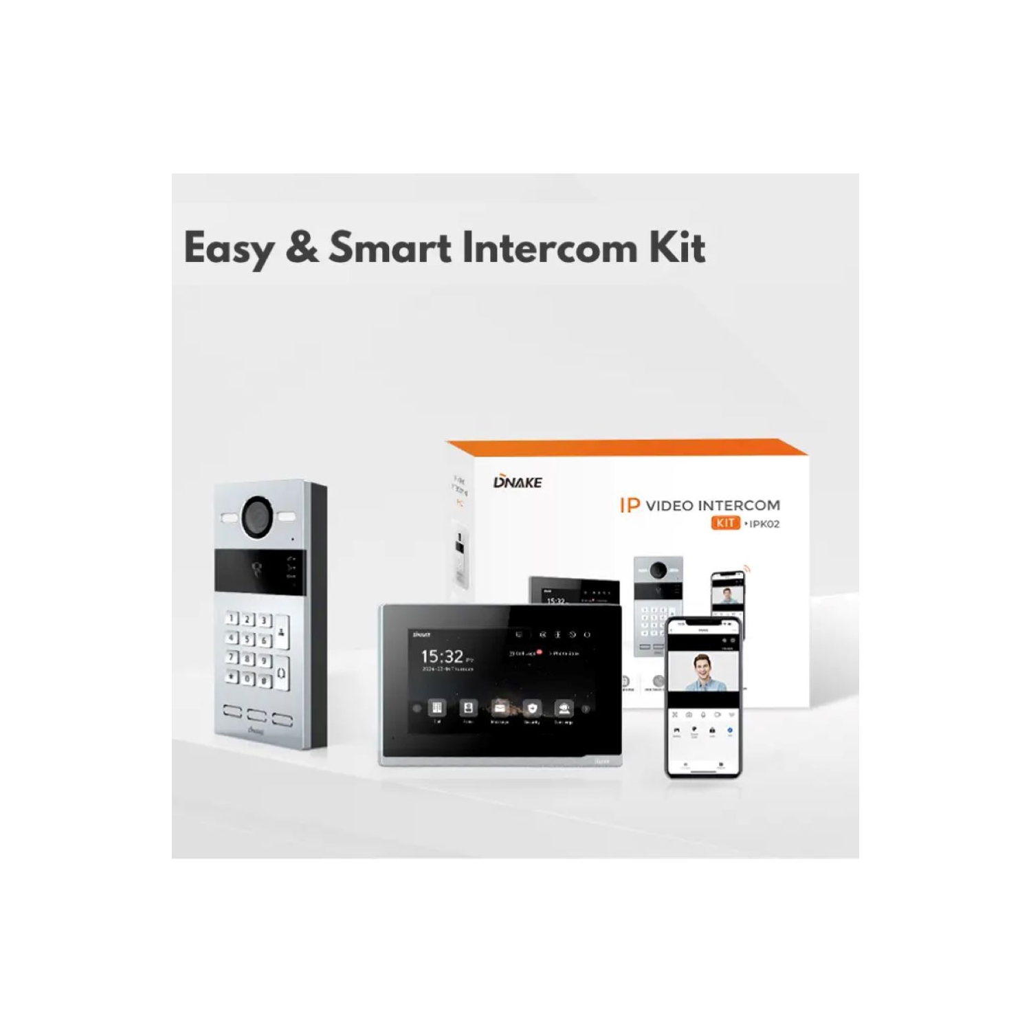 DNAKE IPK02 S213K and E216 IP Video Intercom Kit