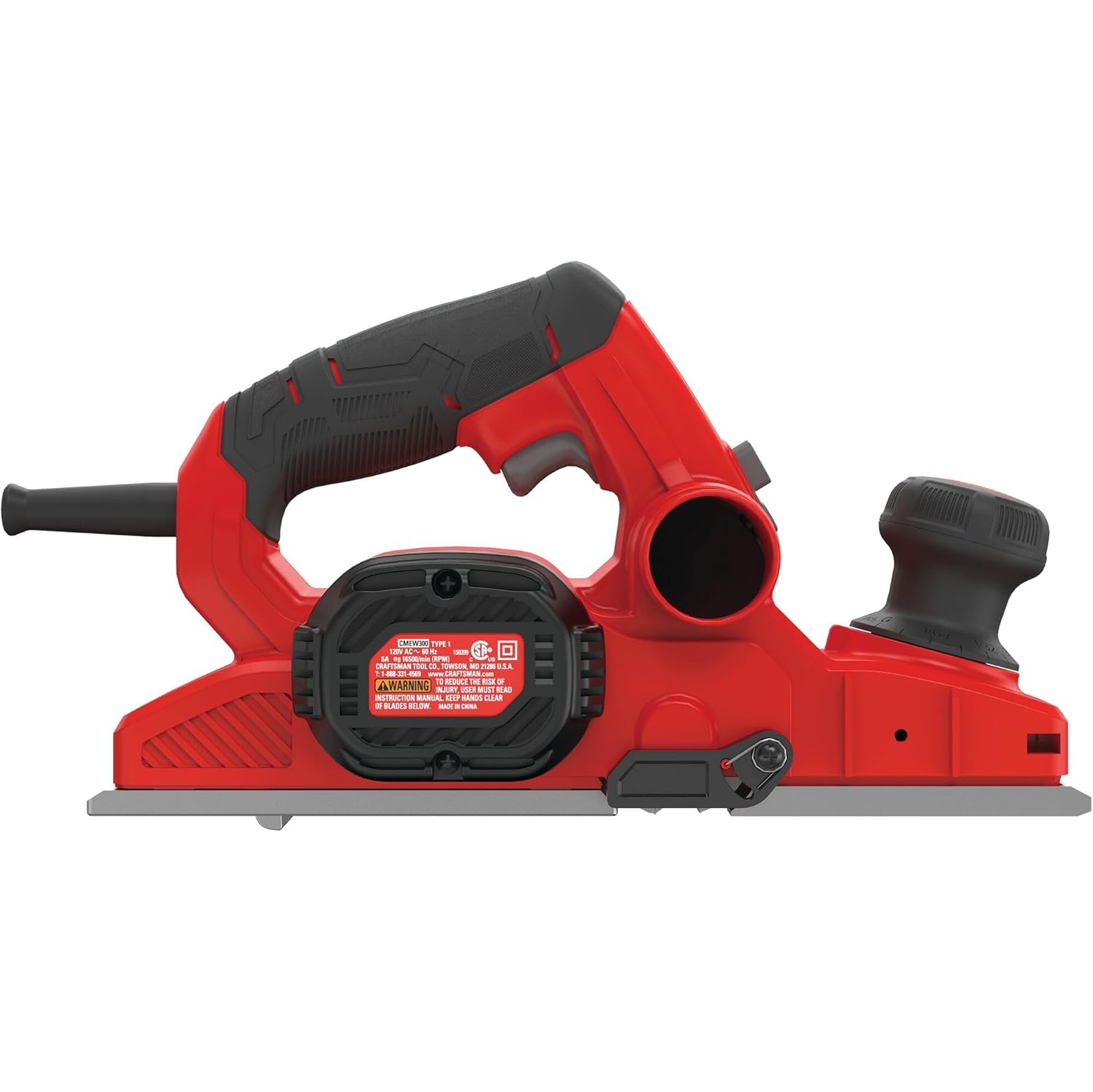 Boîte ouverte - Raboteuse manuelle Craftsman, 6 A, 5/64-po - CMEW300