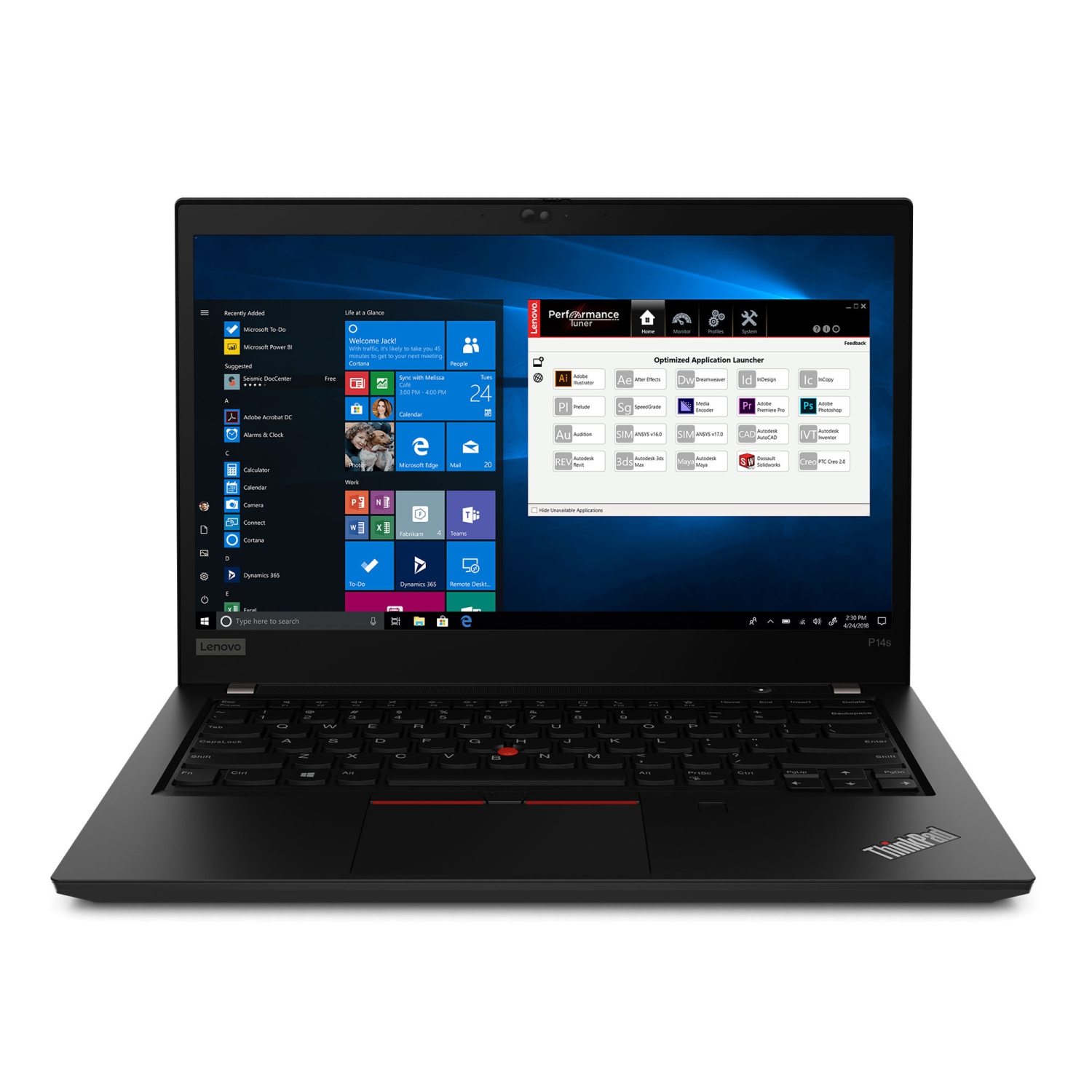 Refurbished (Good) Lenovo ThinkPad P14s Gen 2 14” FHD Laptop (AMD Ryzen 7 Pro 5850U, 16GB RAM, 256GB SSD, Windows 10 Pro) - 21A0003LUS