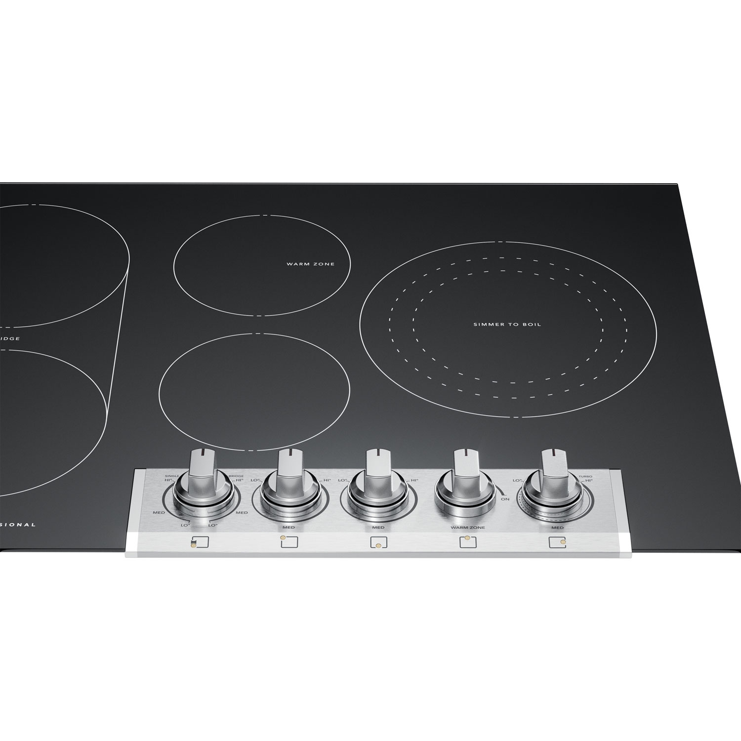 Frigidaire Professional 36" 5-Element Electric Cooktop - Smudge-Proof Stainless Steel
