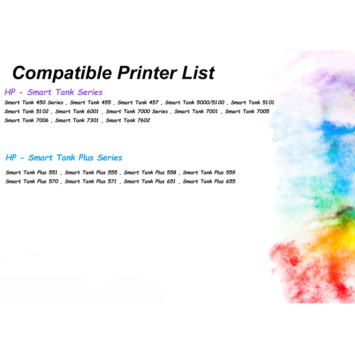 Paquet de 5 bouteilles d'encre de rechange compatibles pour HP 32XL HP 31XL hp32 hp31 Encre Smart Tank 450 455 457 5000 5100 6001 7000 7005 7006 7301