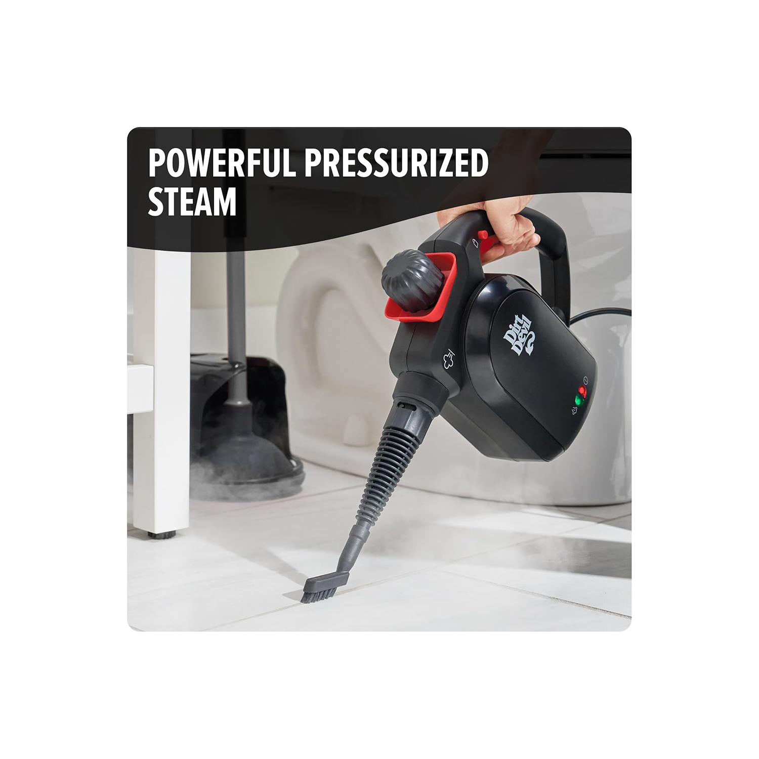 (Refurbished Good) Dirt Devil Handheld Steamer WD21000CA