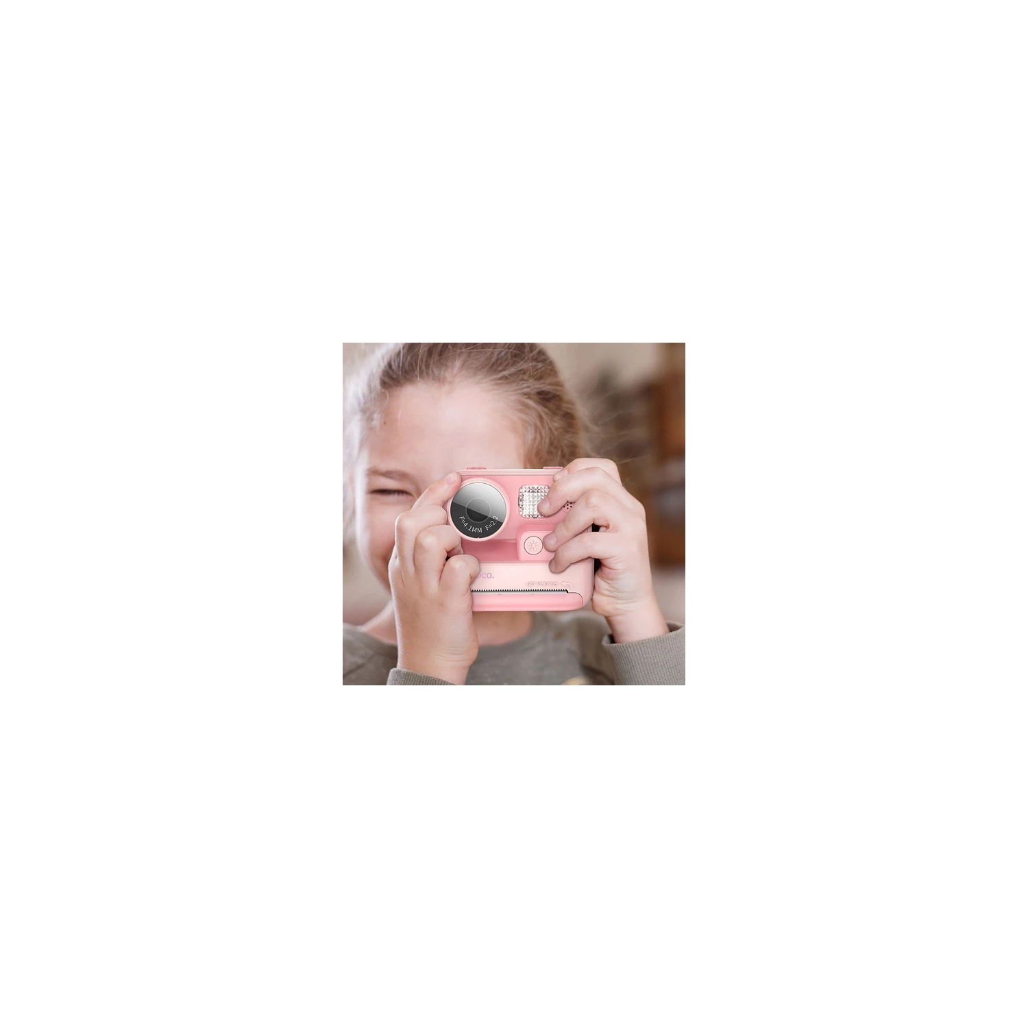 Hoco DV200 Kids Camera for Instant Photo Prints - Pink