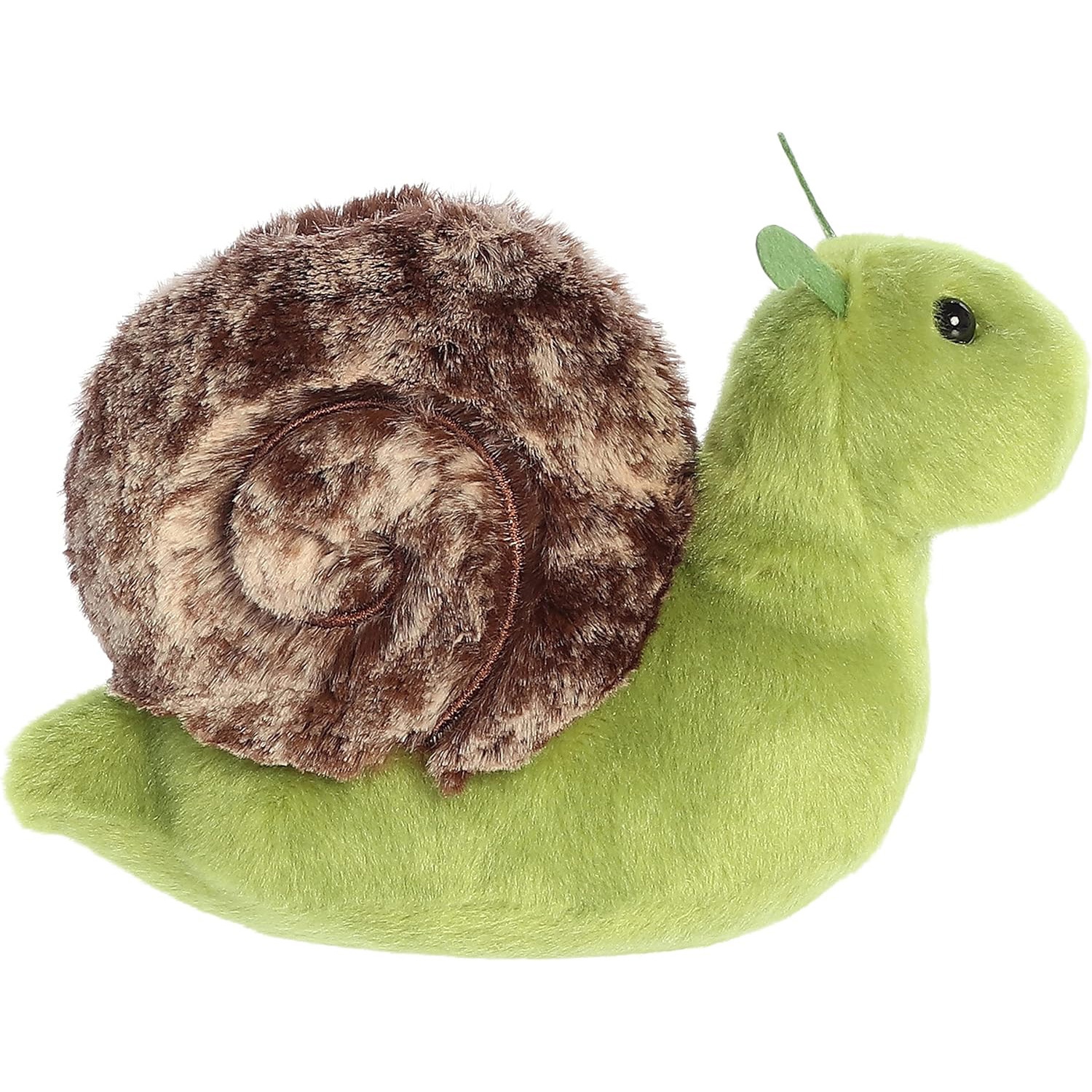 Animal en peluche Mini Flopsie Slow Snail d'Aurora - Vert 8&nbsp;po