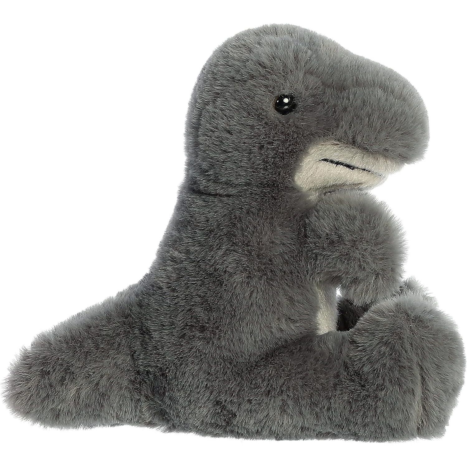 Mini flopsie en peluche en T-Rex d'Aurora - Gris 8&nbsp;po