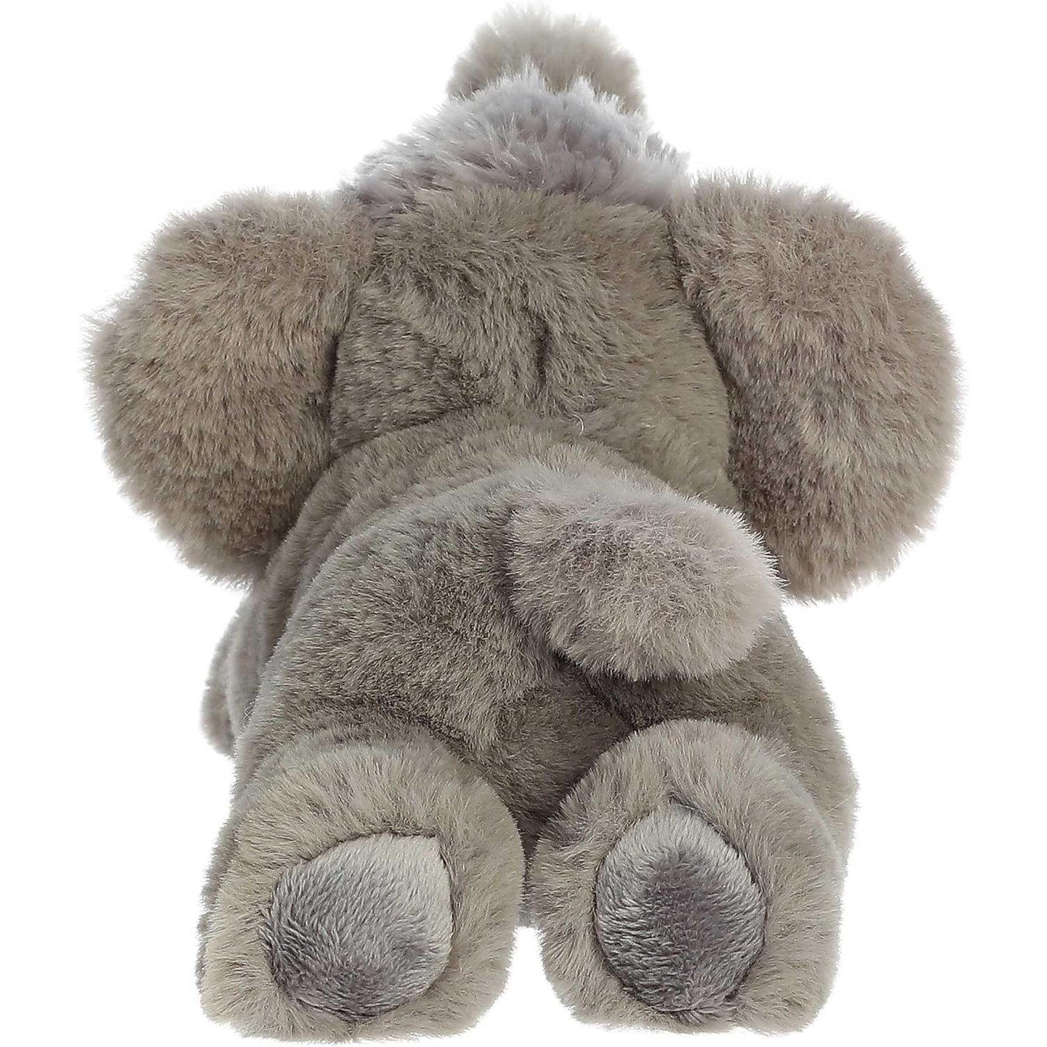 Animal en peluche miniature avec éléphant en peluche d'Aurora - Gris 8 po