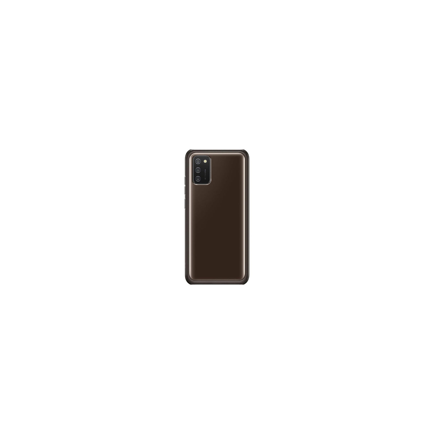 Samsung Galaxy A12 Soft Clear Cover - Black