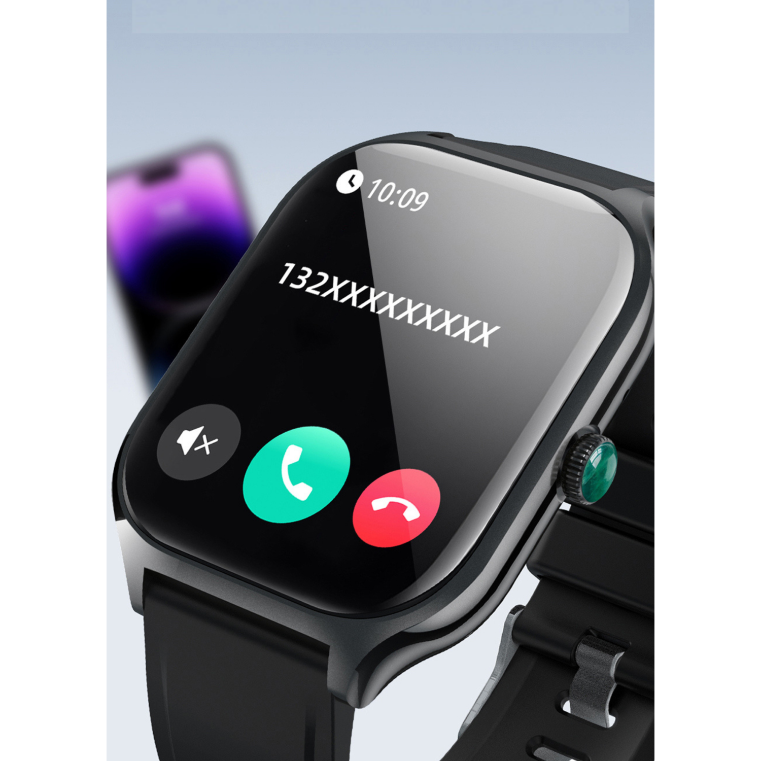 TUTT Smartwatch for Men and Women, 2.01” Dial, Waterproof, Bluetooth Calling, Blood Oxygen & Heart Rate Monitor LX7