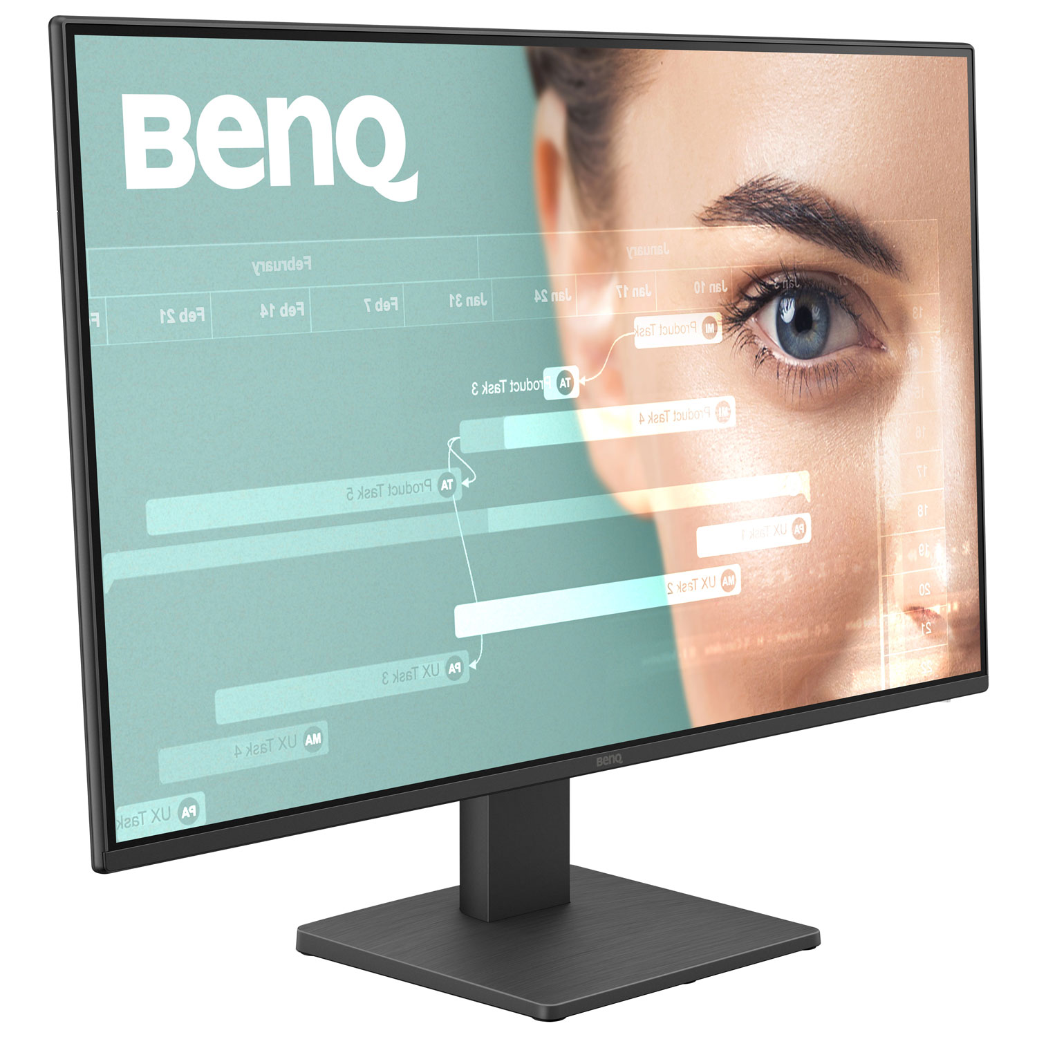 Moniteur DEL IPS HD intégrale GTG 5 ms 100 Hz 1080p 27 po de BenQ - Noir