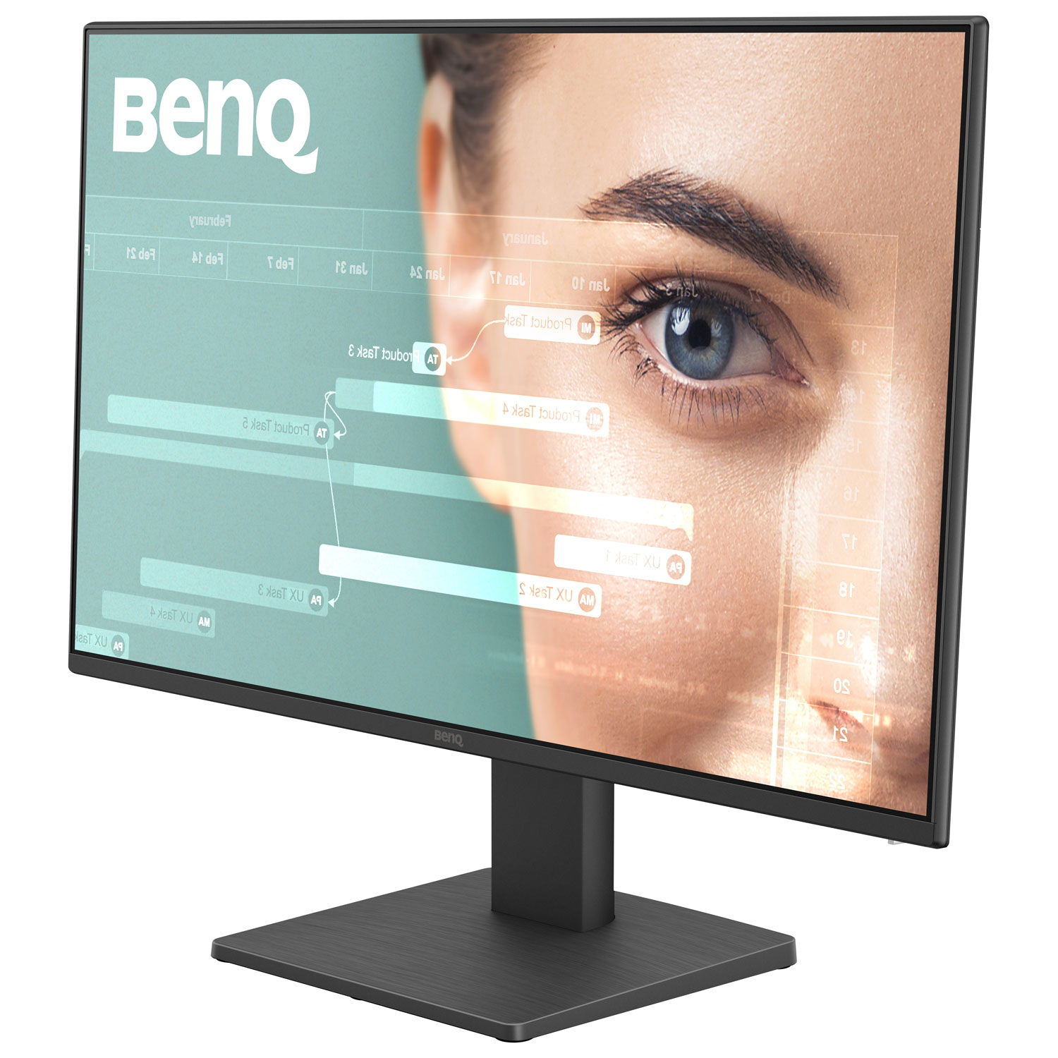 BenQ 24" 1080p FHD 100Hz 5ms GTG IPS LED Monitor - Black