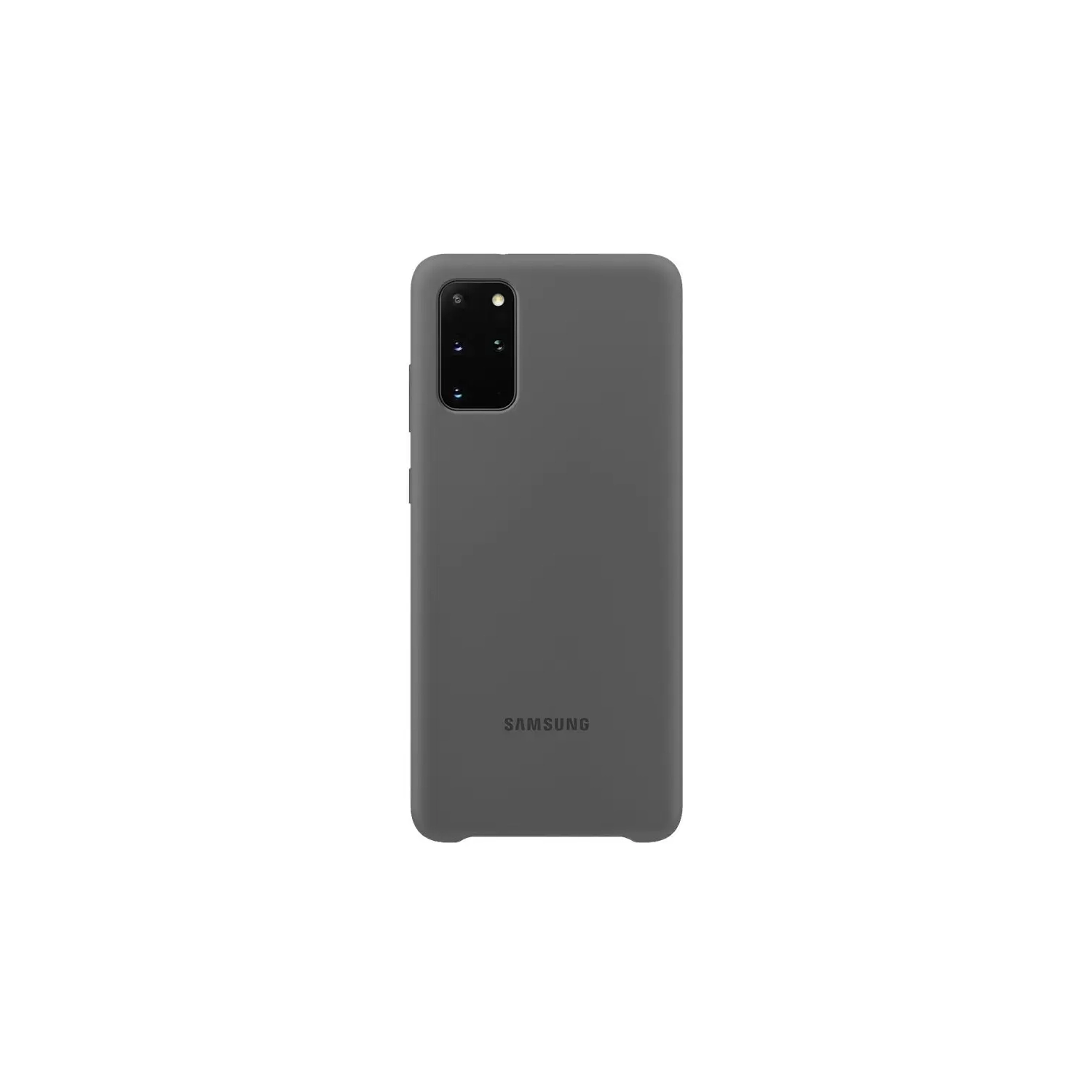 Samsung - Silicone Cover Case for Galaxy S20+ and S20+ 5G - Gray